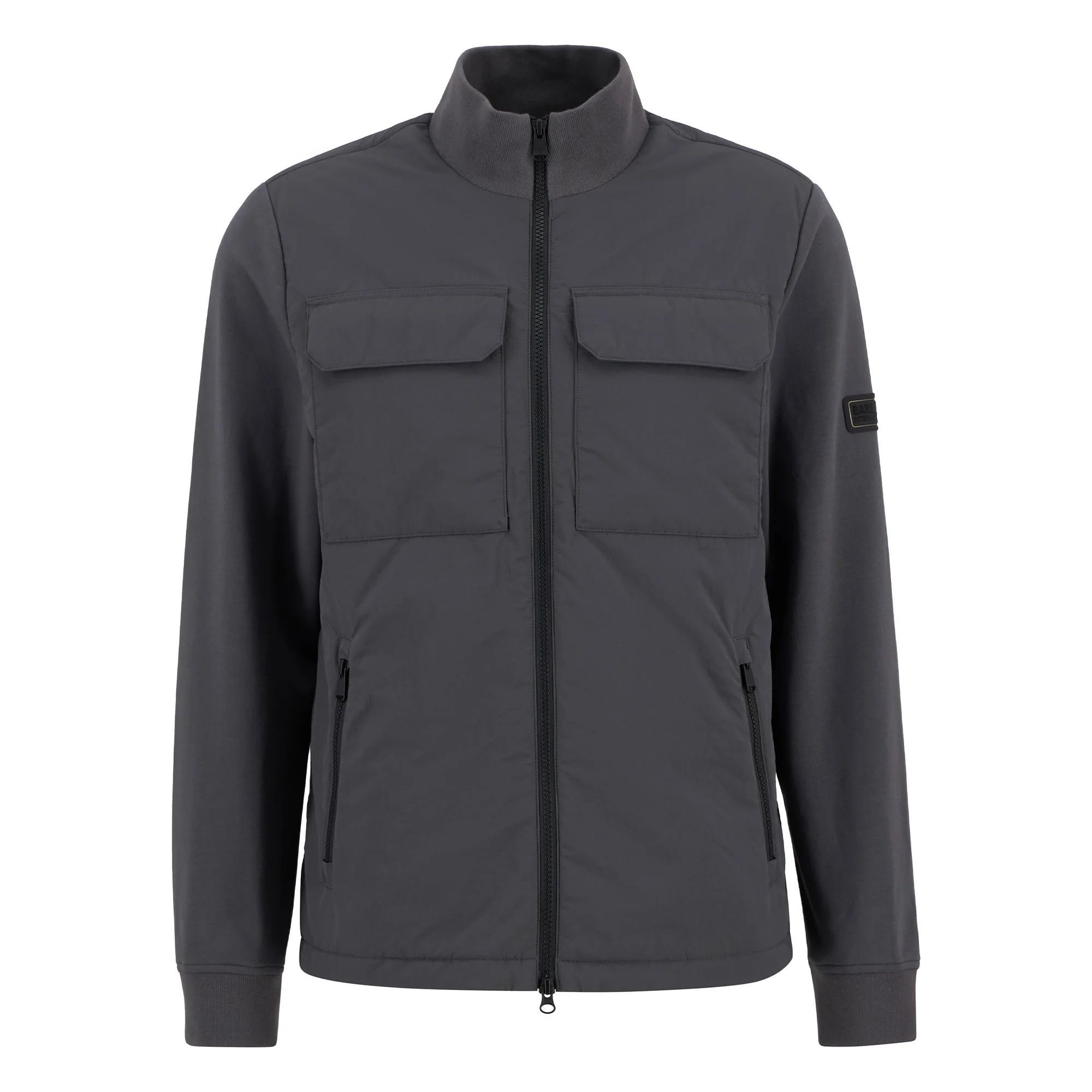Ethan Funnel Neck Quilted Sweat - Image 7