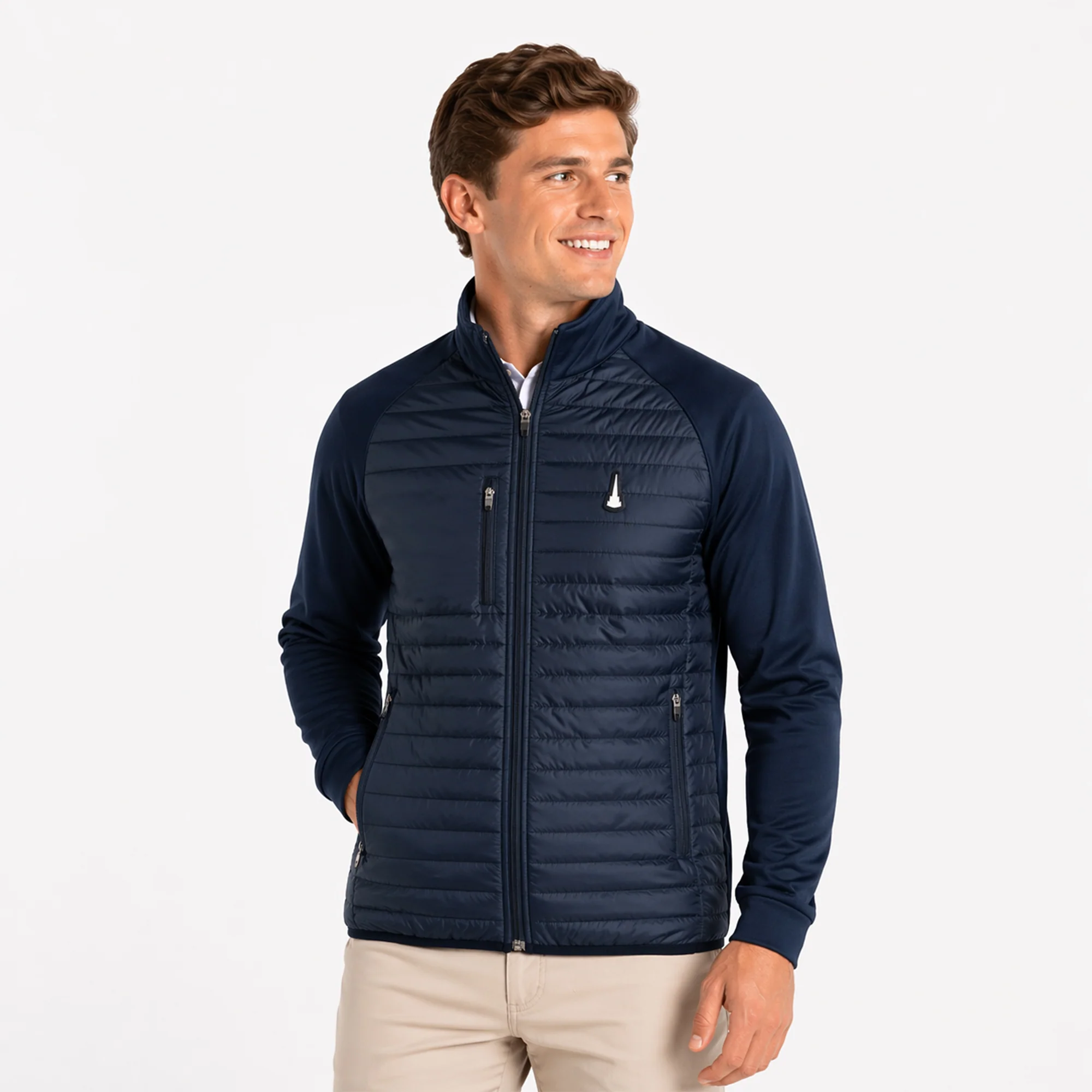 Falkirk Golf Hybrid Full Zip Top