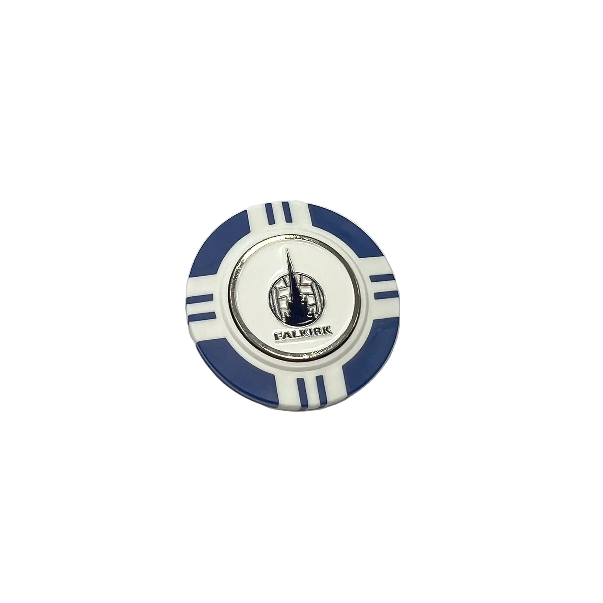 Falkirk Saltire Poker Chip Golf Ball Marker
