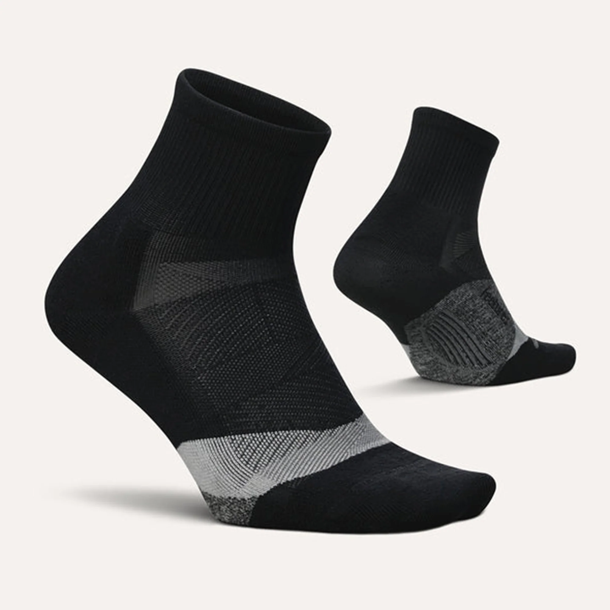 Elite Light Cushion Quarter Running Socks - Image 2