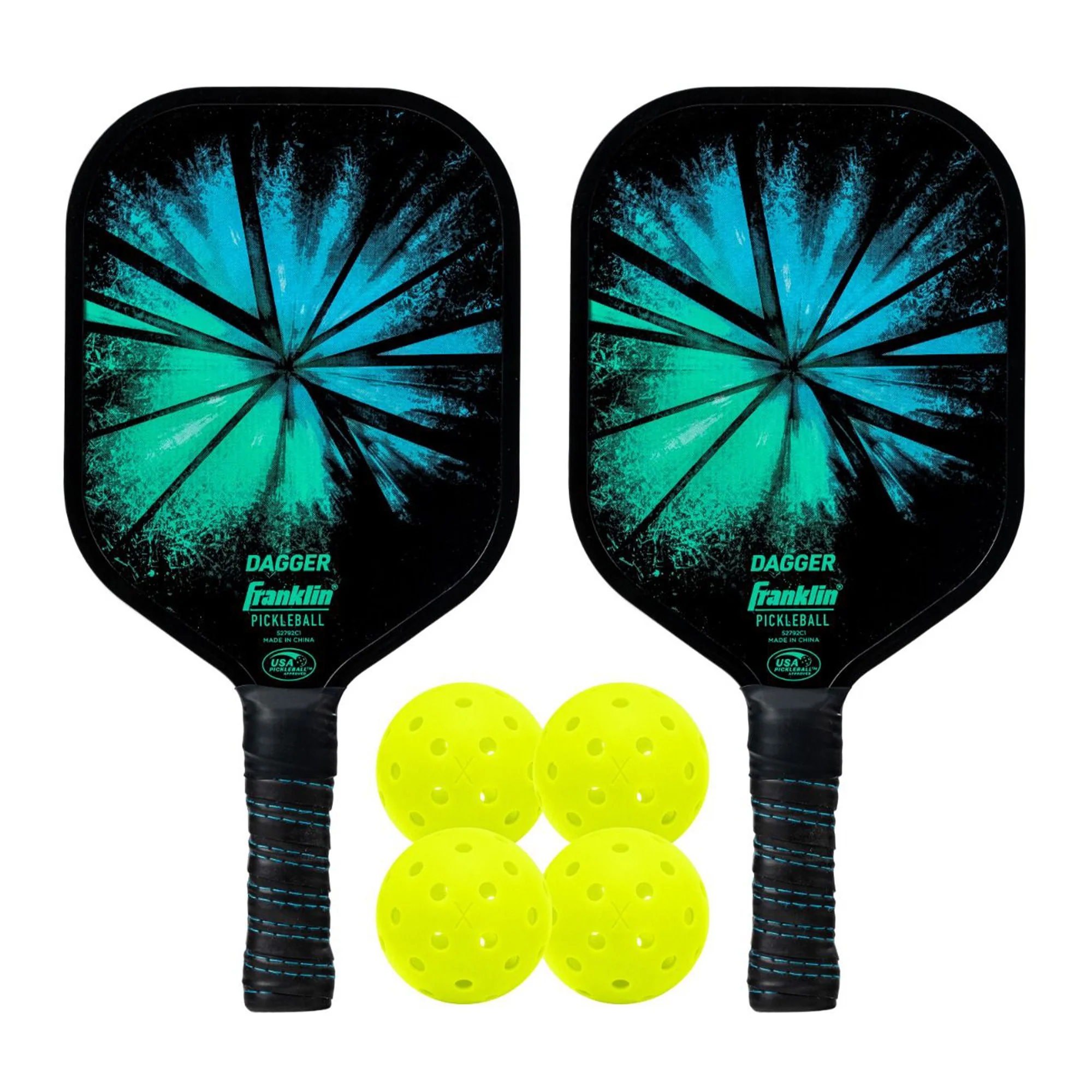 Franklin Dagger 2-Player Pickleball Paddle & Ball Set - Image 10