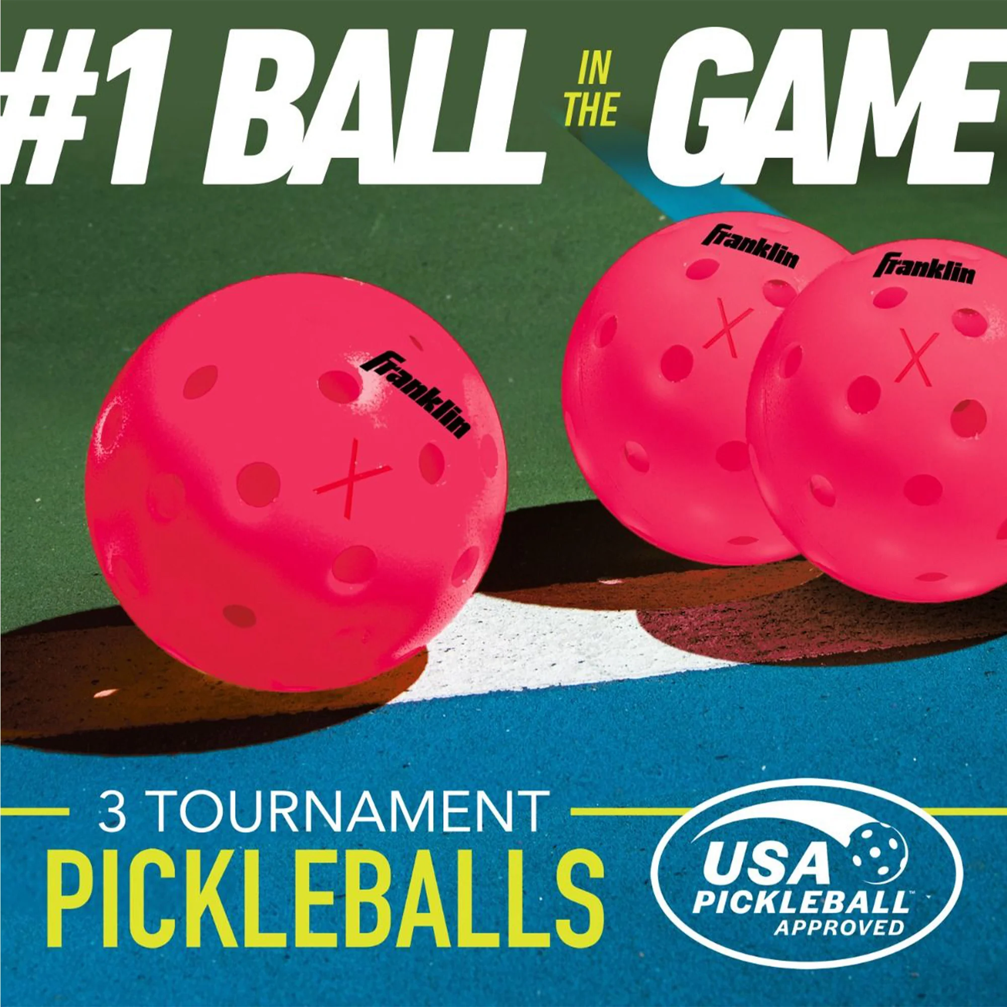Outdoor X-40 Pickleball (3 Pack) - Image 3