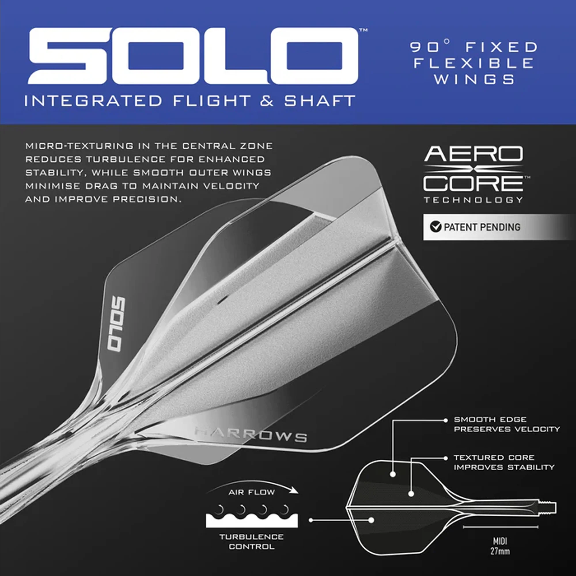 Geo 01 Parallel 90% Quick Point Darts - Steel Tip Darts - Image 8