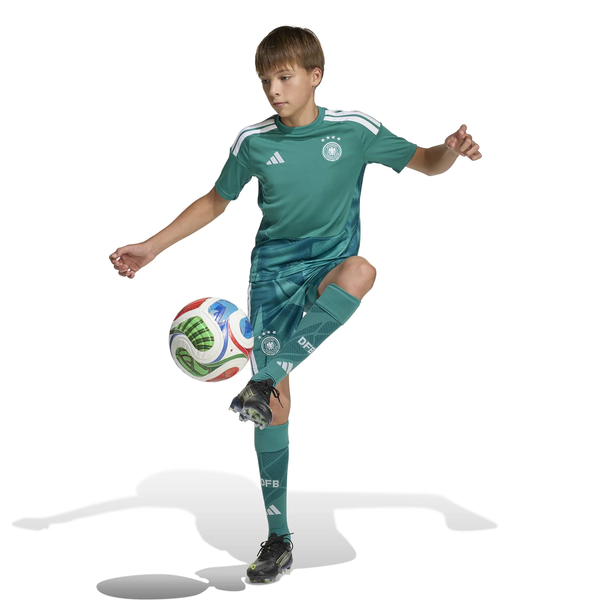 Germany 26 Home GK Football Shorts Jnr - Image 3