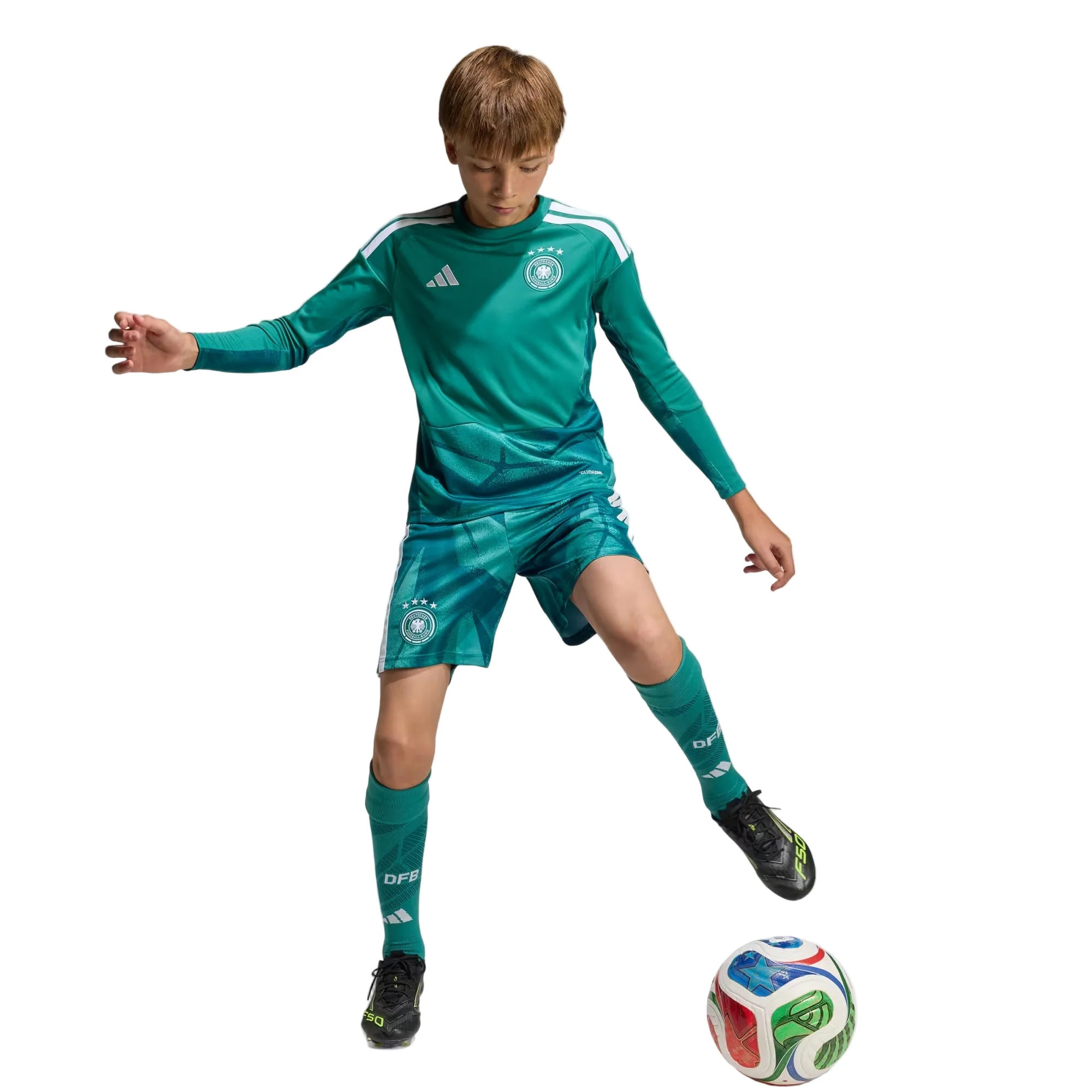 Germany 26 Home GK L/S Football Shirt Jnr - Image 3
