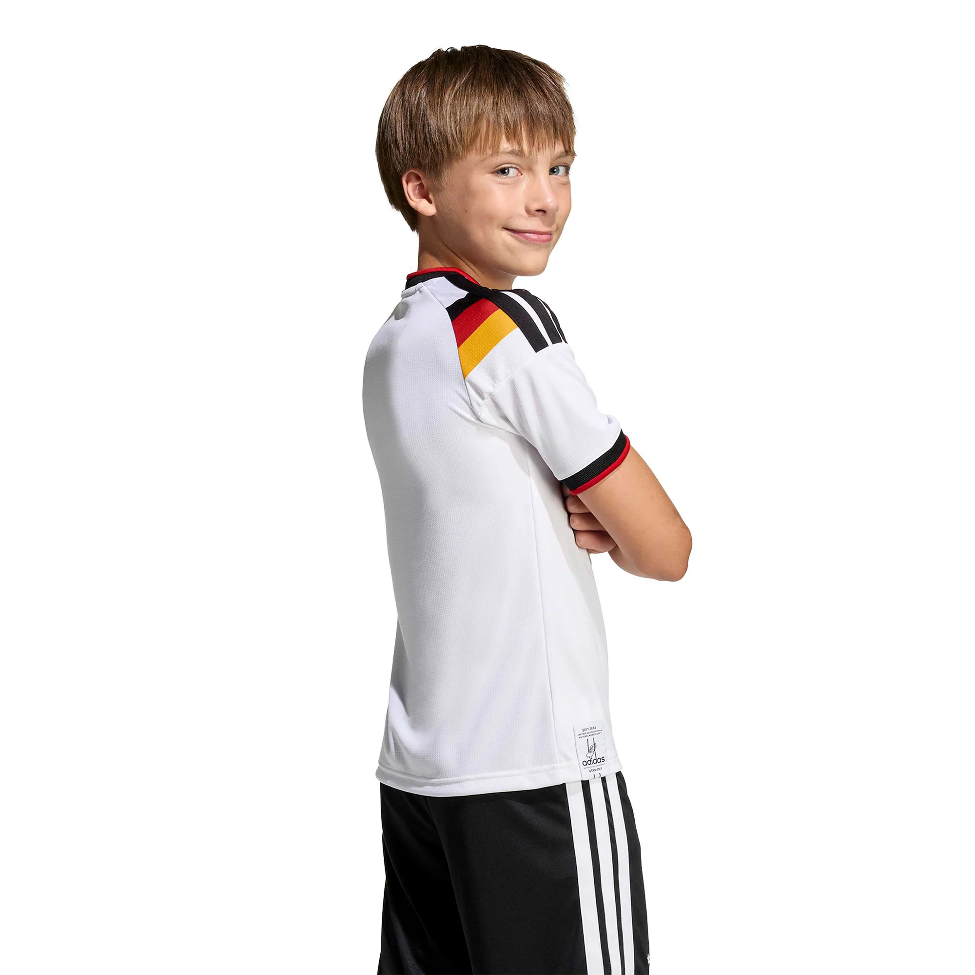 Germany 26 Home Football Shirt Jnr - Image 2