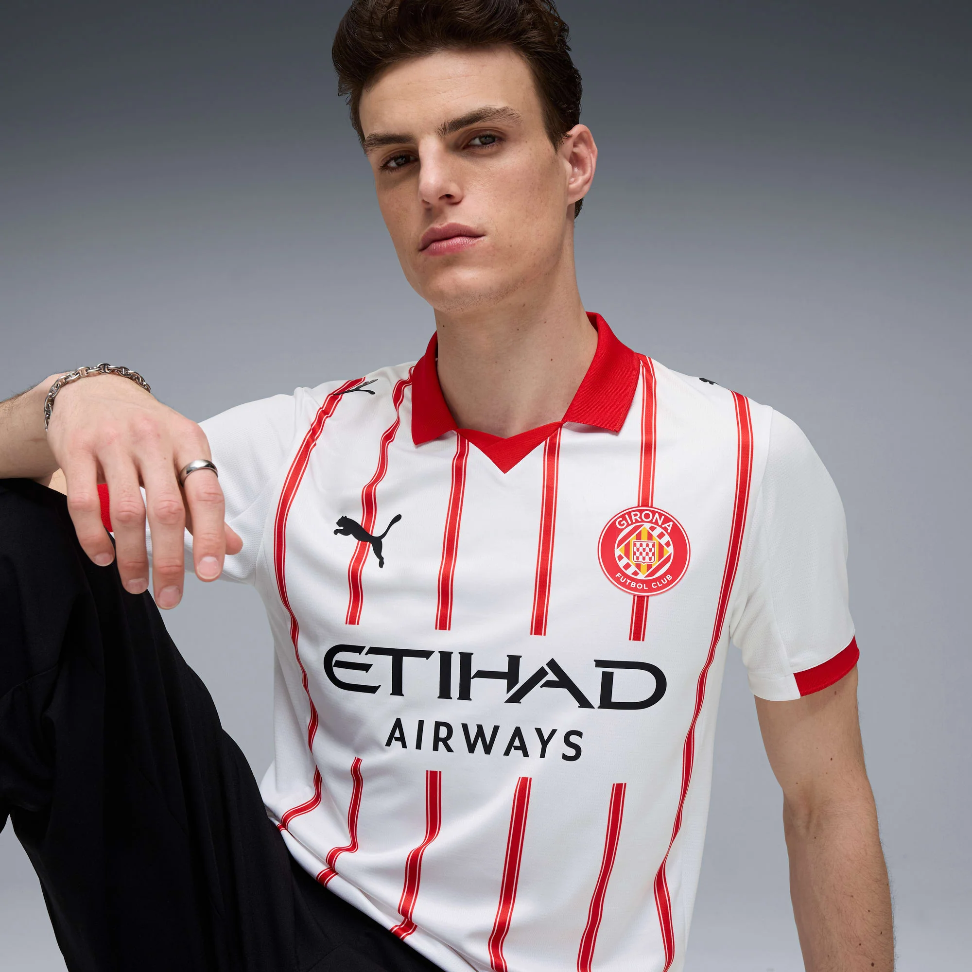Girona 25/26 Home Football Shirt - Image 3