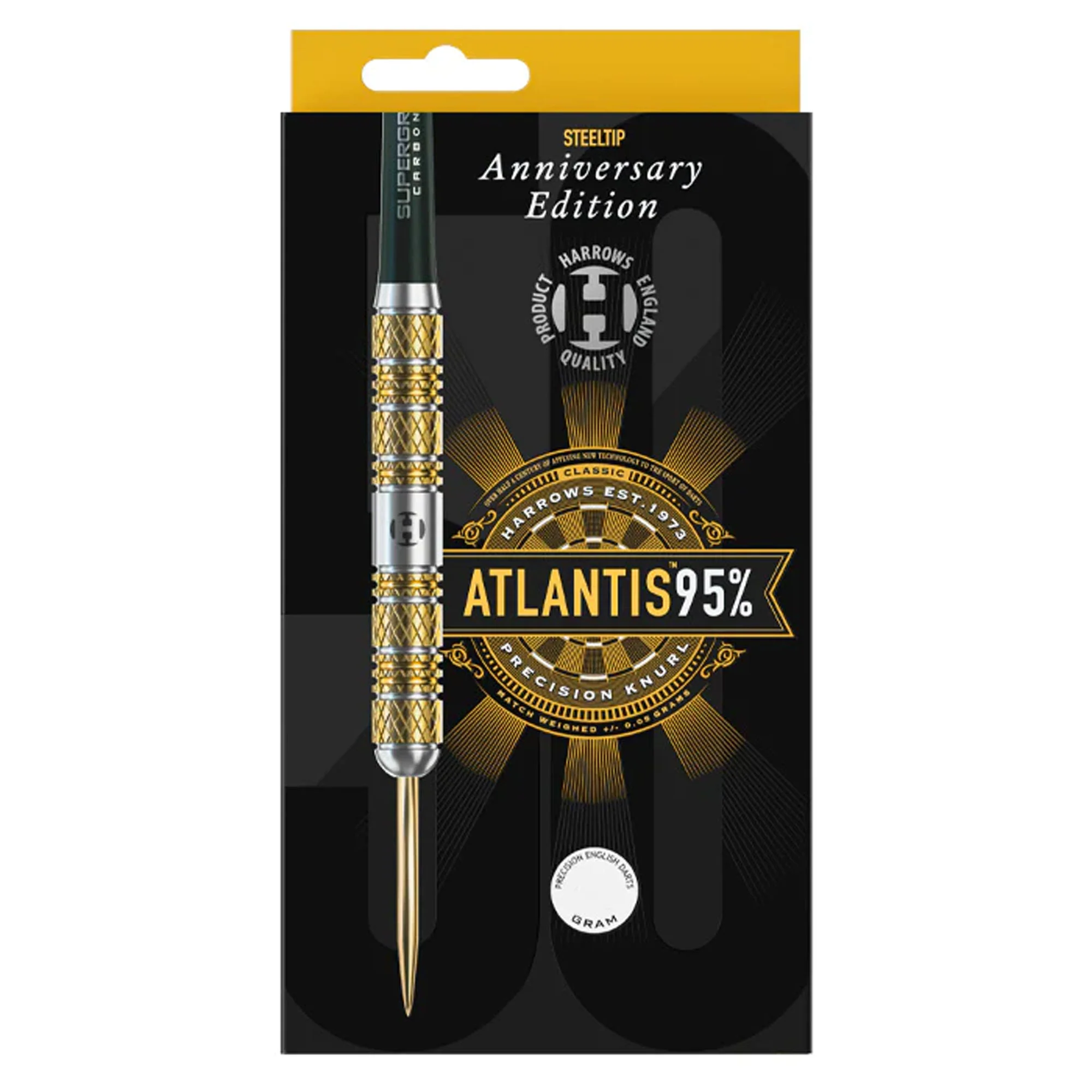 Atlantis 95% Tungsten Darts - Steel Tip Darts - Image 5