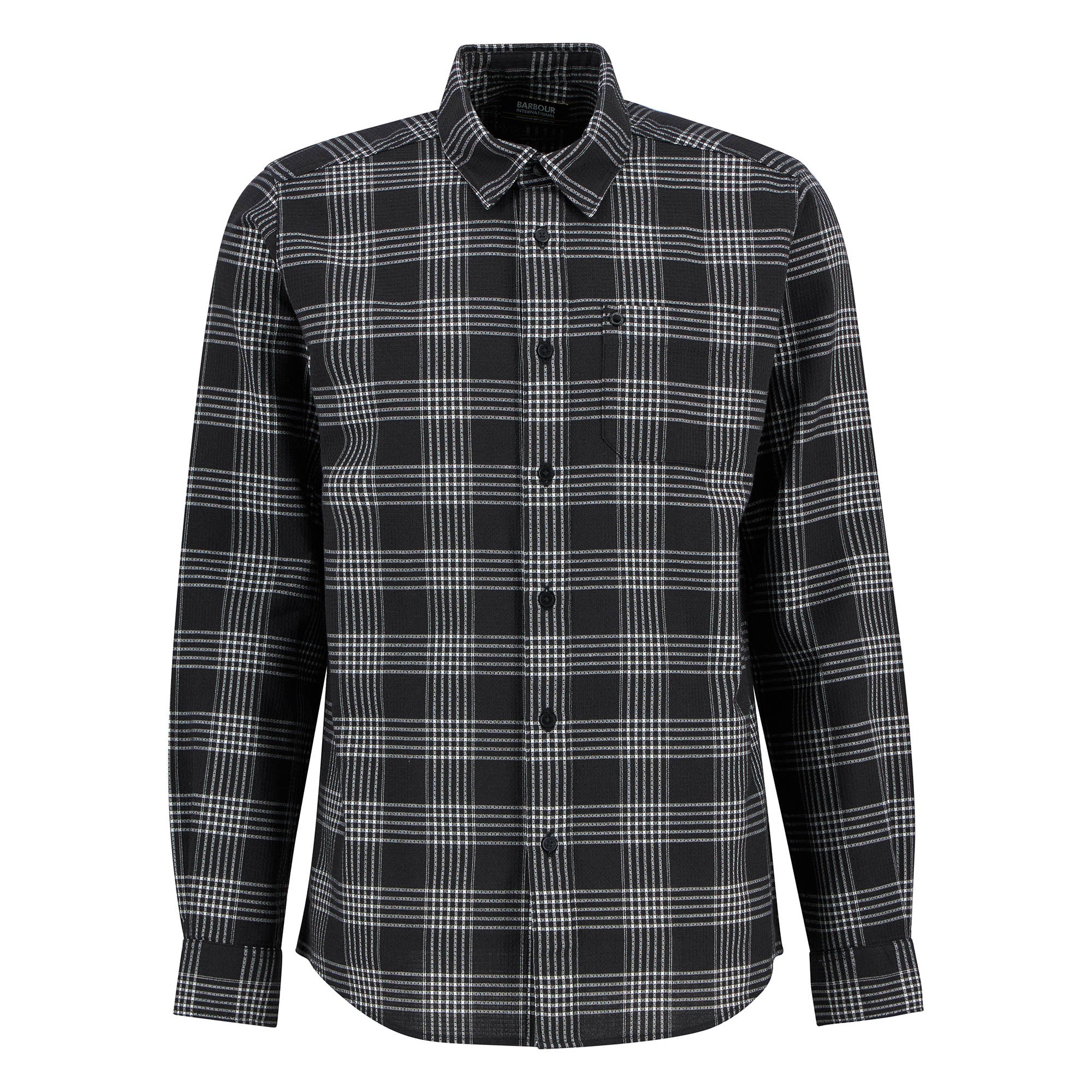Heanes Waffle Check Shirt - Image 5