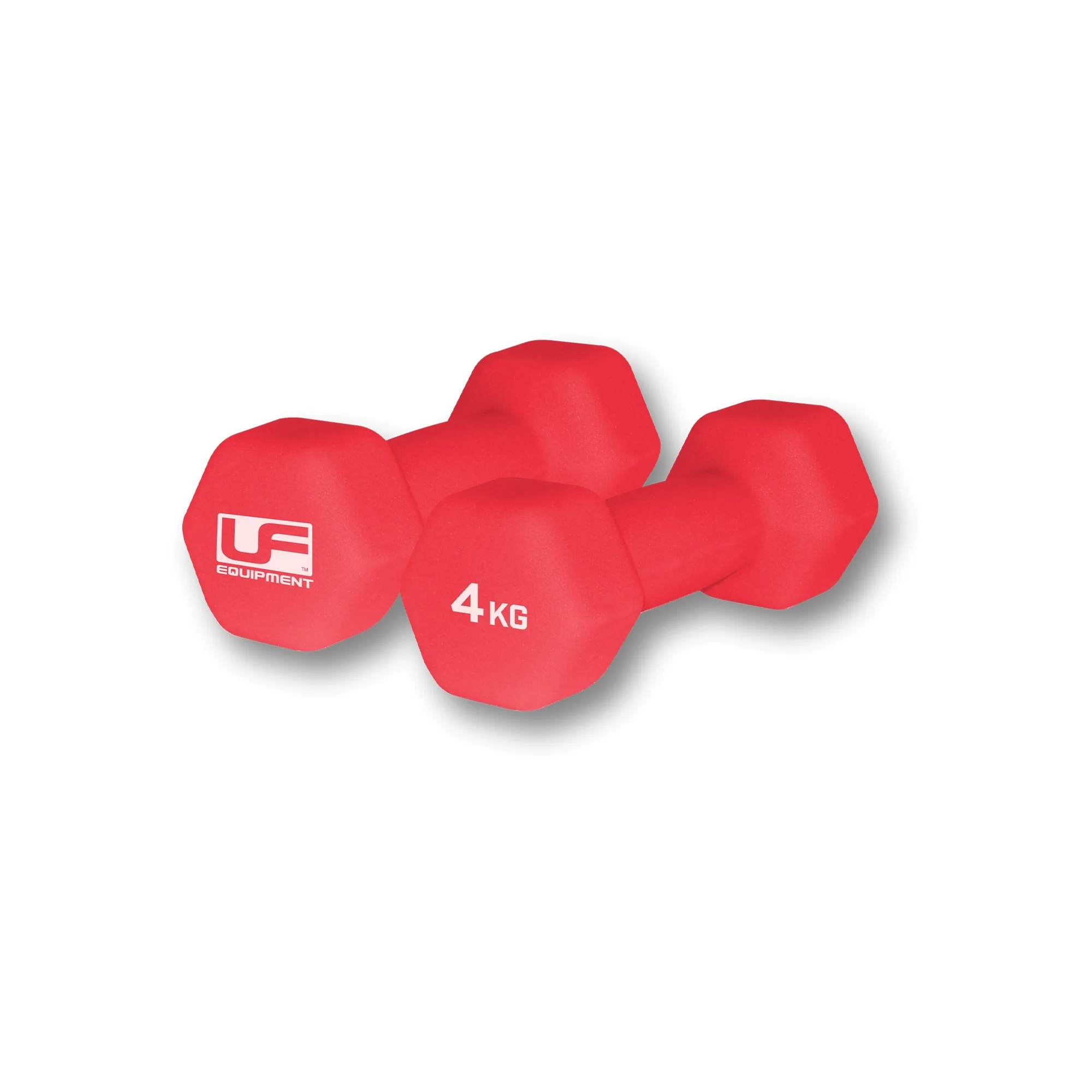 Hex Dumbbells Neoprene Covered (2 x 4Kg)
