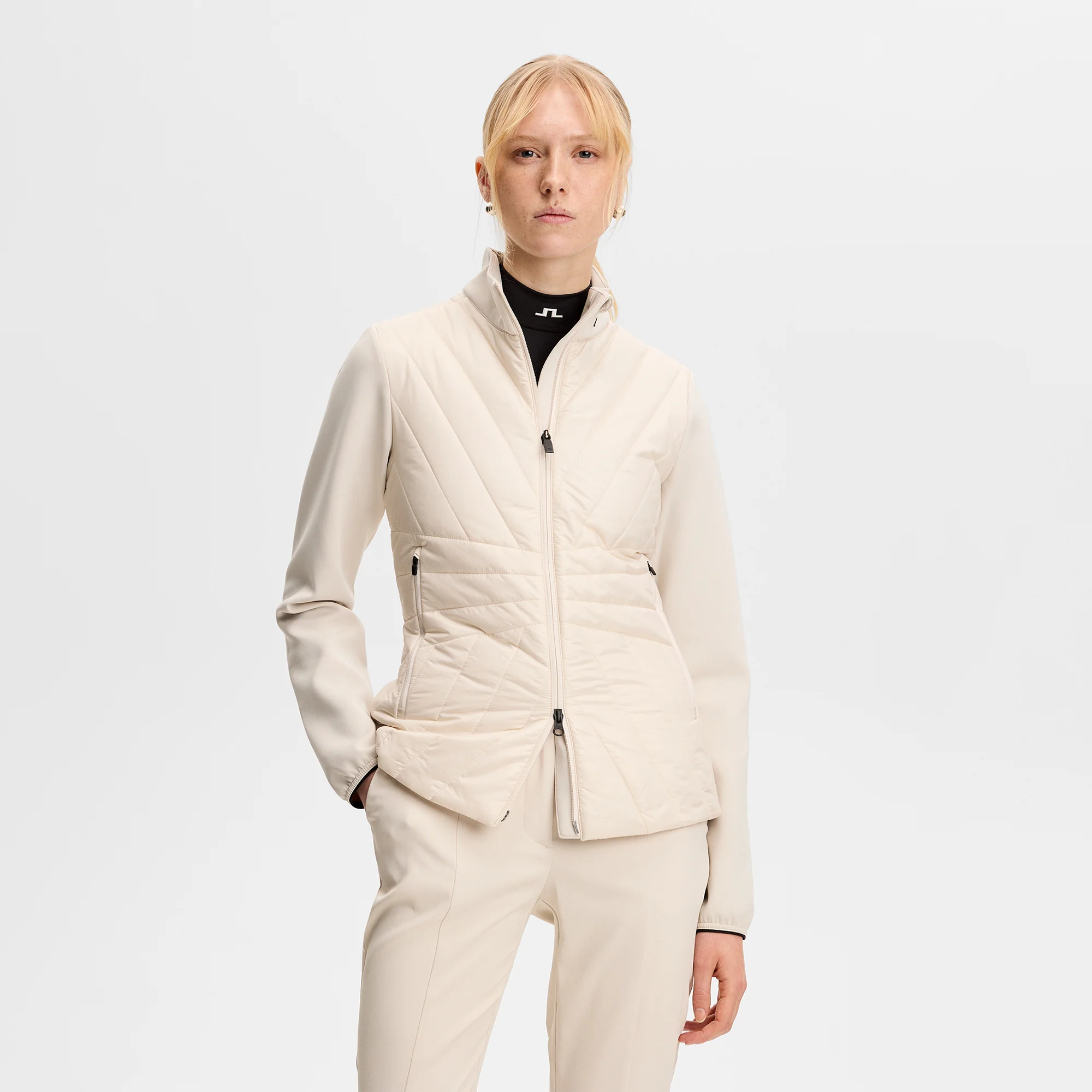 Holma Quilt Hybrid Golf Jacket Womens