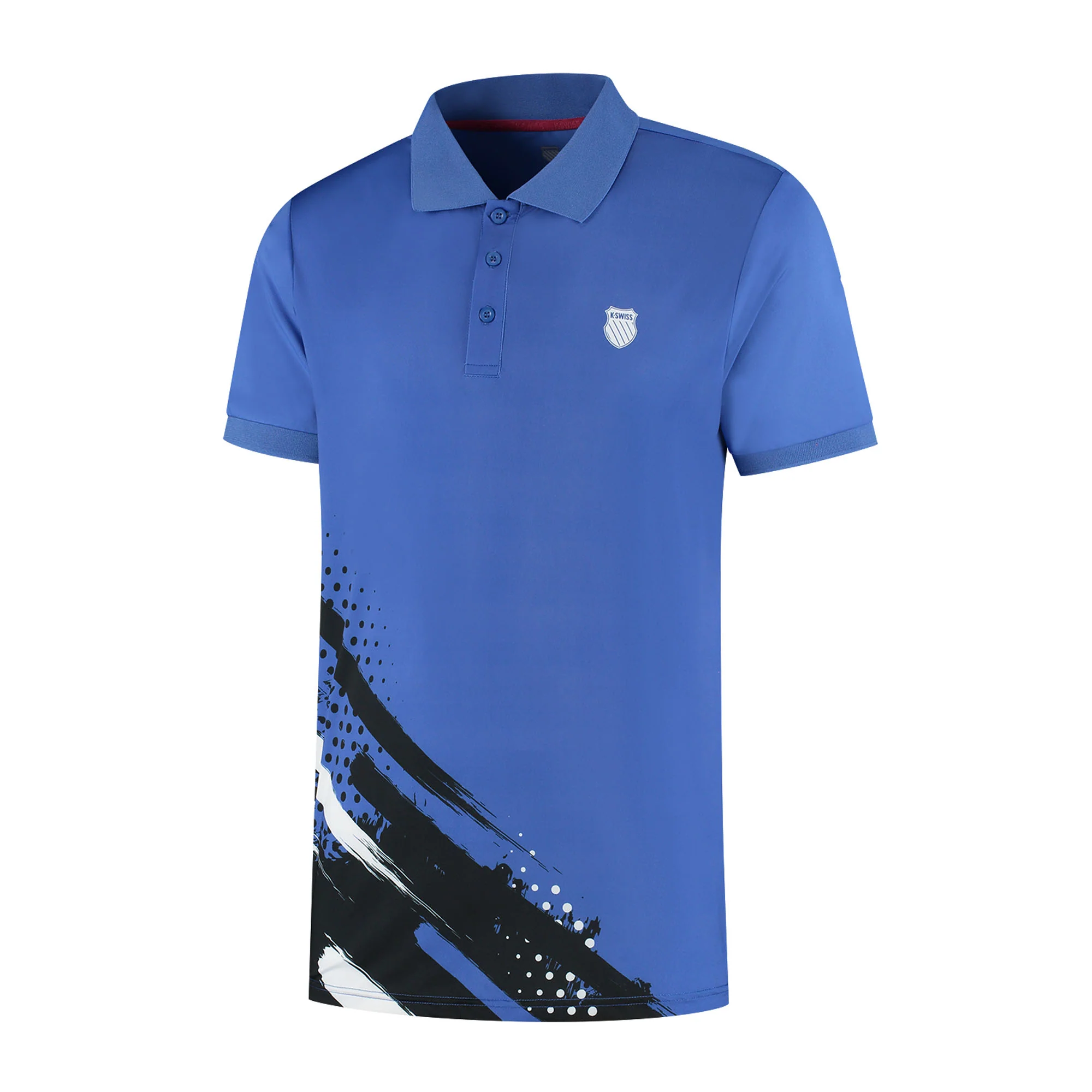 Hypercourt Print Polo Stripe