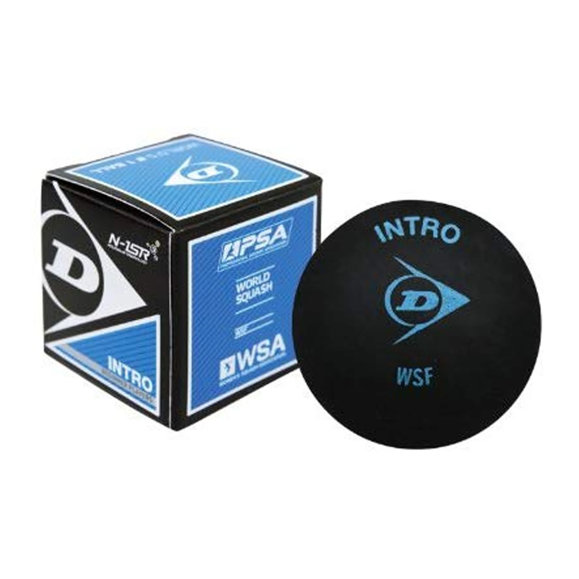 Intro Blue Dot Squash Ball