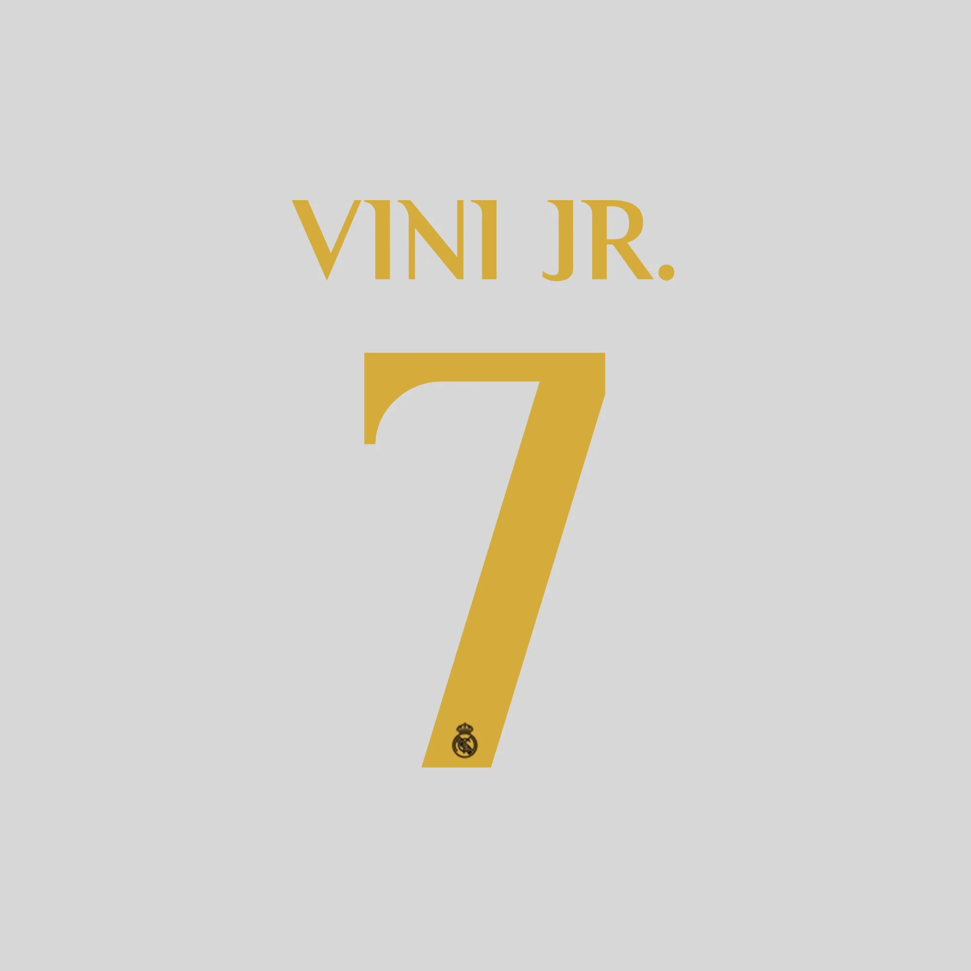 Jnr Away/3rd - VINI JR. 7 Real Madrid 23/24 Set