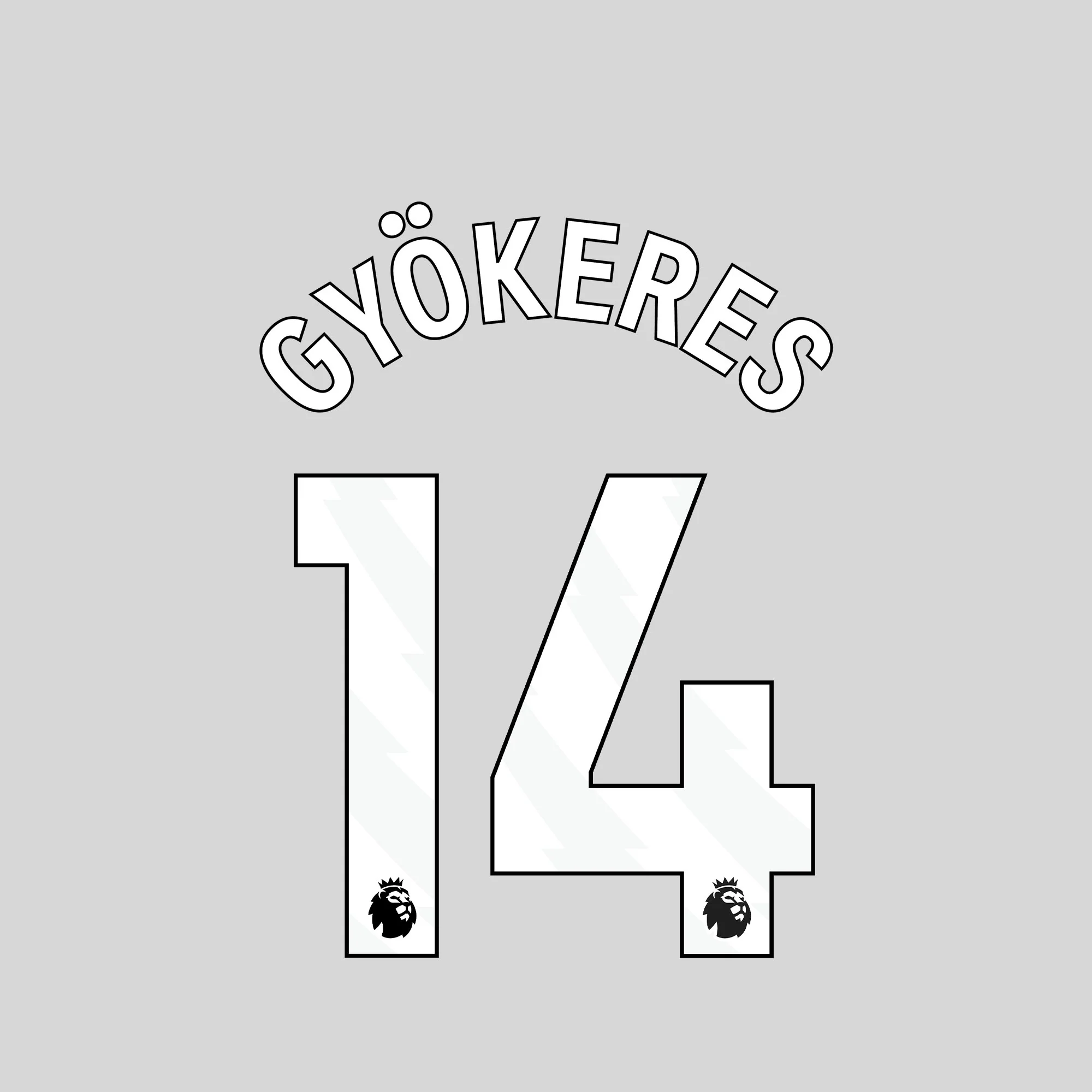 Jnr - Gyökeres White Premier League Set