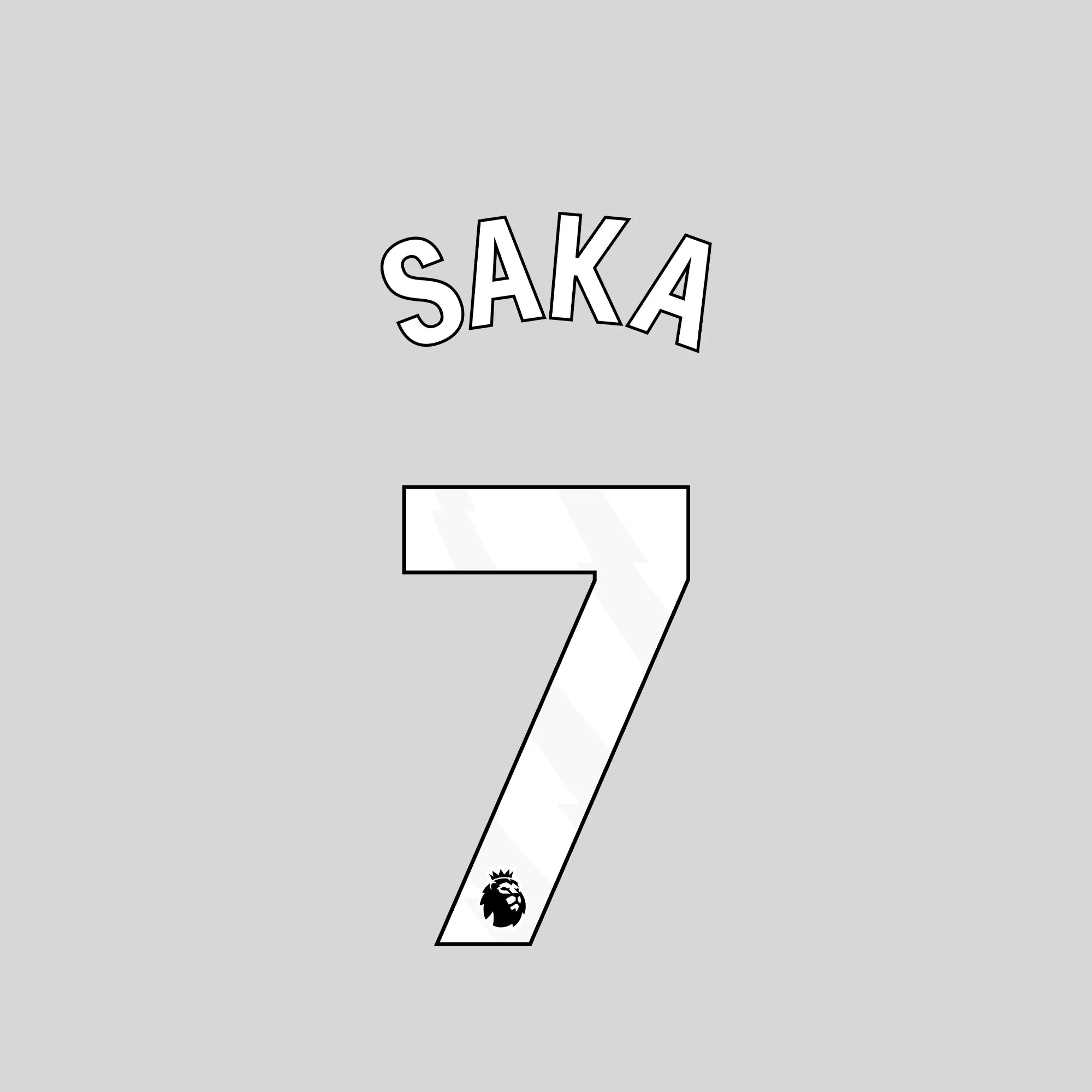 Jnr - Saka White Premier League Set