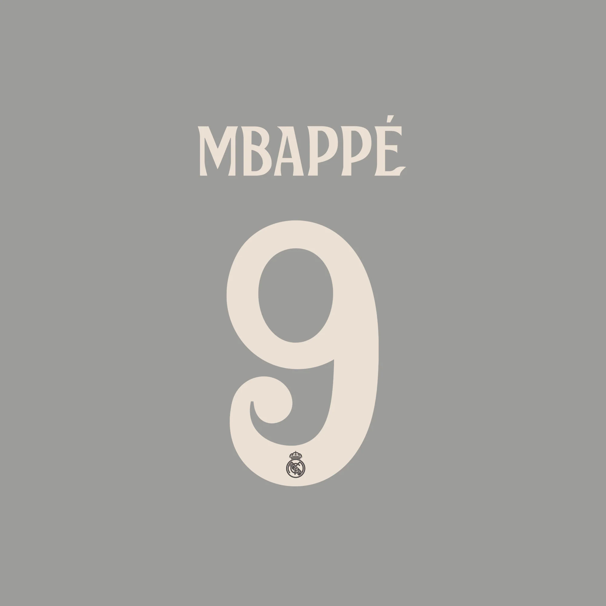 Junior - MBAPPÉ 9 Real Madrid 3rd 24/25 Set