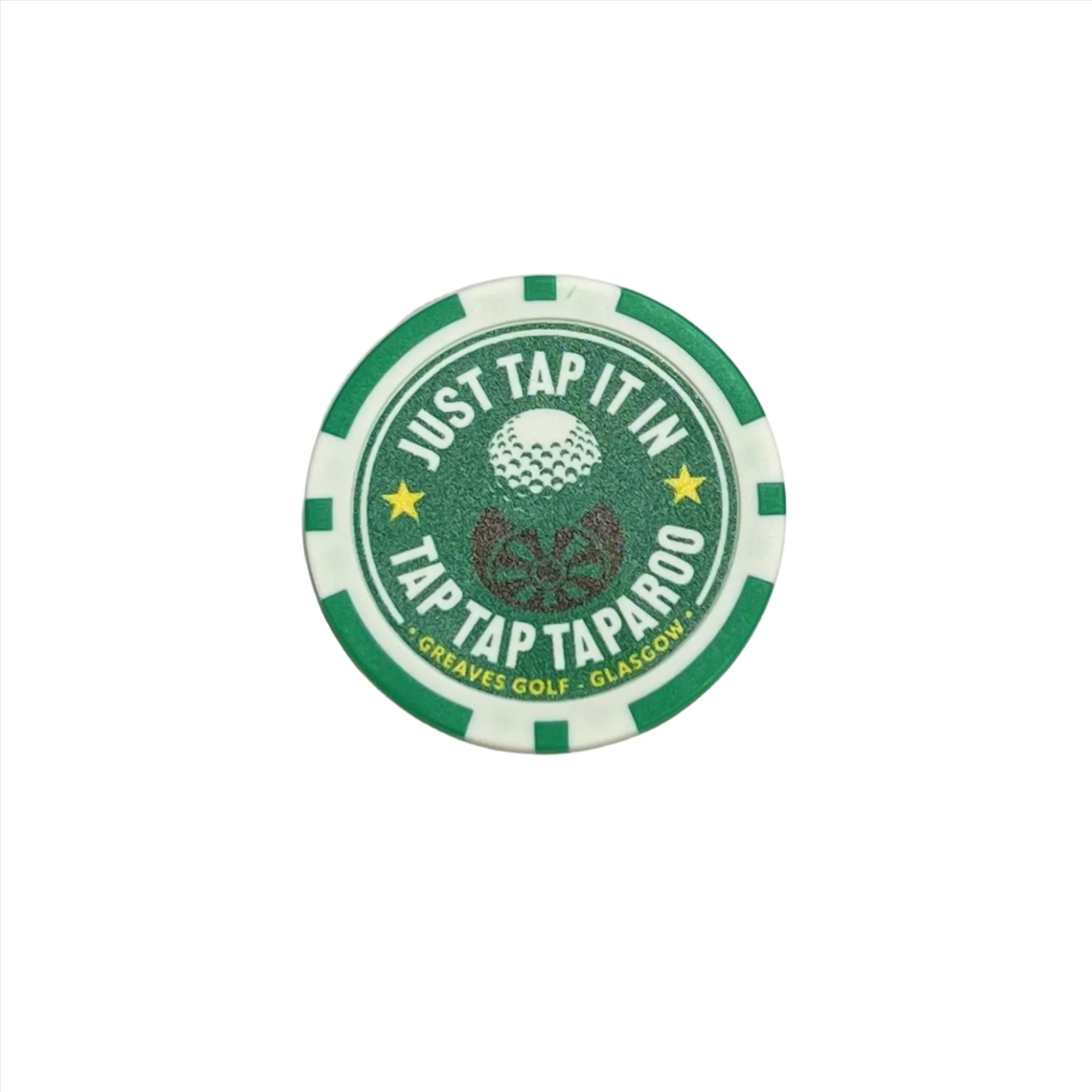 Just Tap It In Monaco Pokerchip Ball Marker