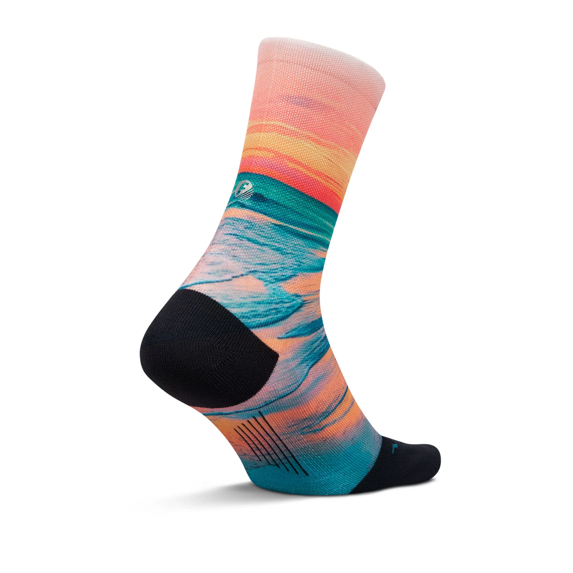 Light Cushion Mini Crew Landscape Limited Edition Running Socks - Image 2