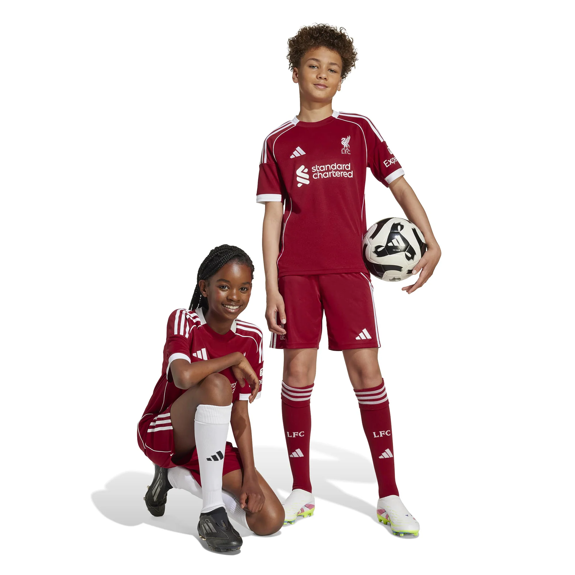Liverpool 25/26 Home Football Shorts Jnr - Image 9