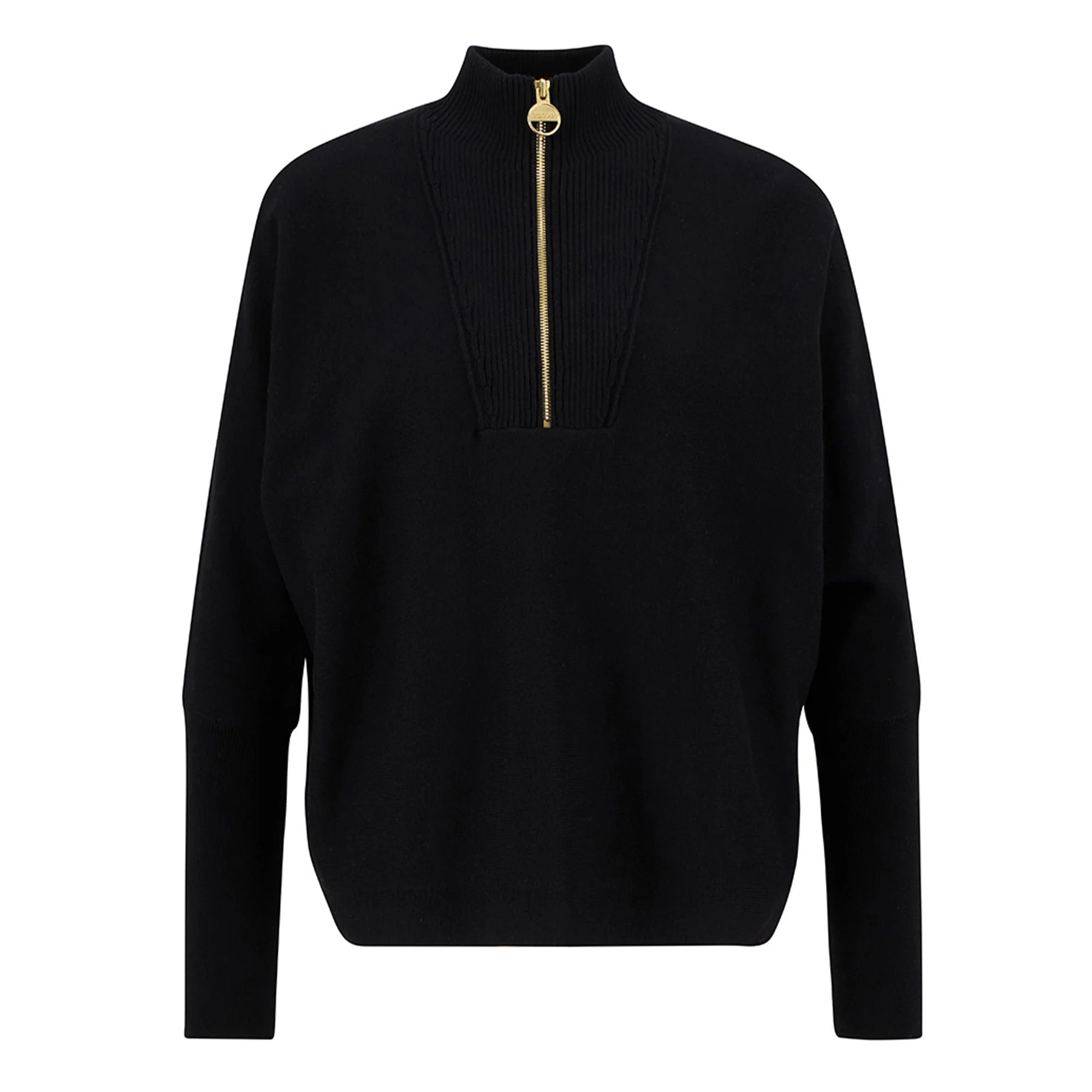 Lola Half-Zipped Knitted Jumper Womens - Image 8