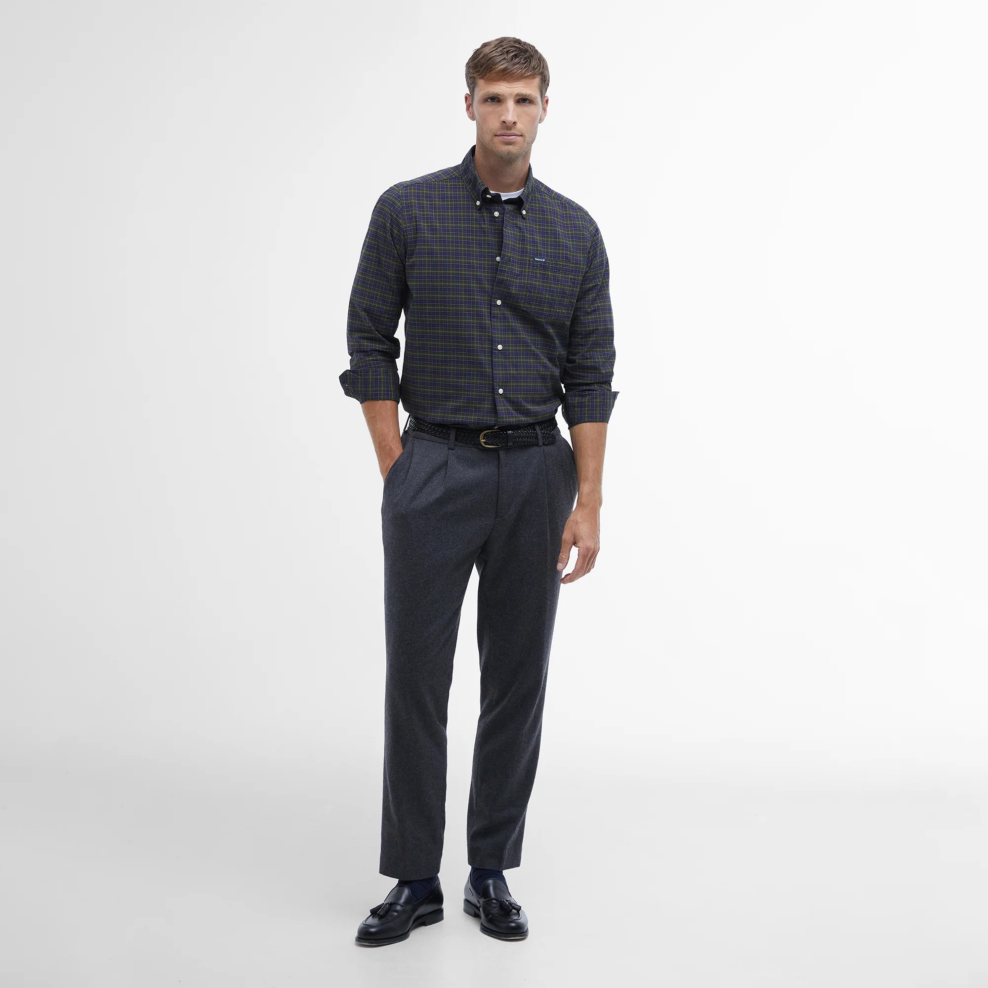 Lomond Tailored Tartan Shirt - Image 4