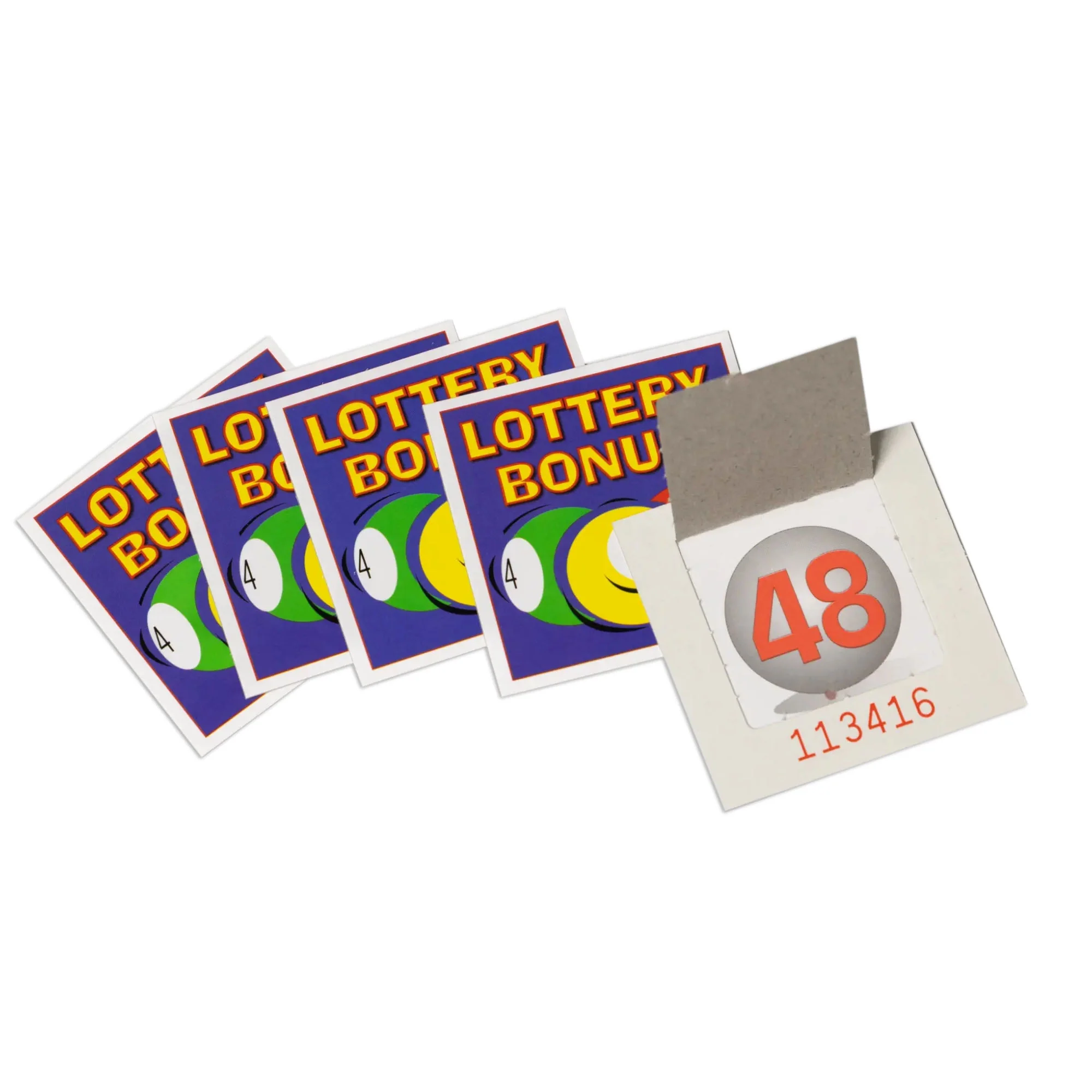 Lottery Bonus Ball Break Open cards (10 Sets) - Image 2
