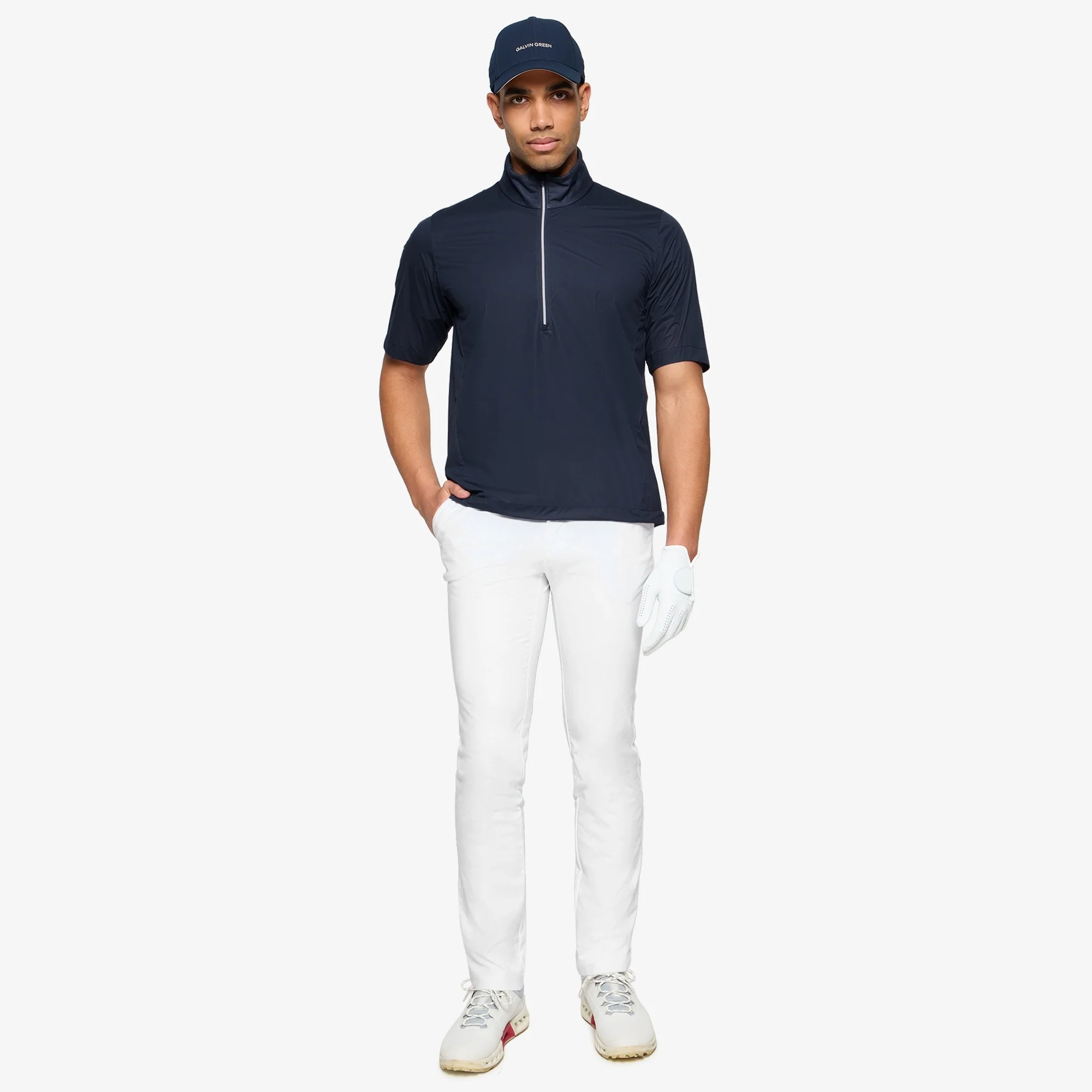 Luis 1/2 Zip Short Sleeve Interface Jacket - Image 4