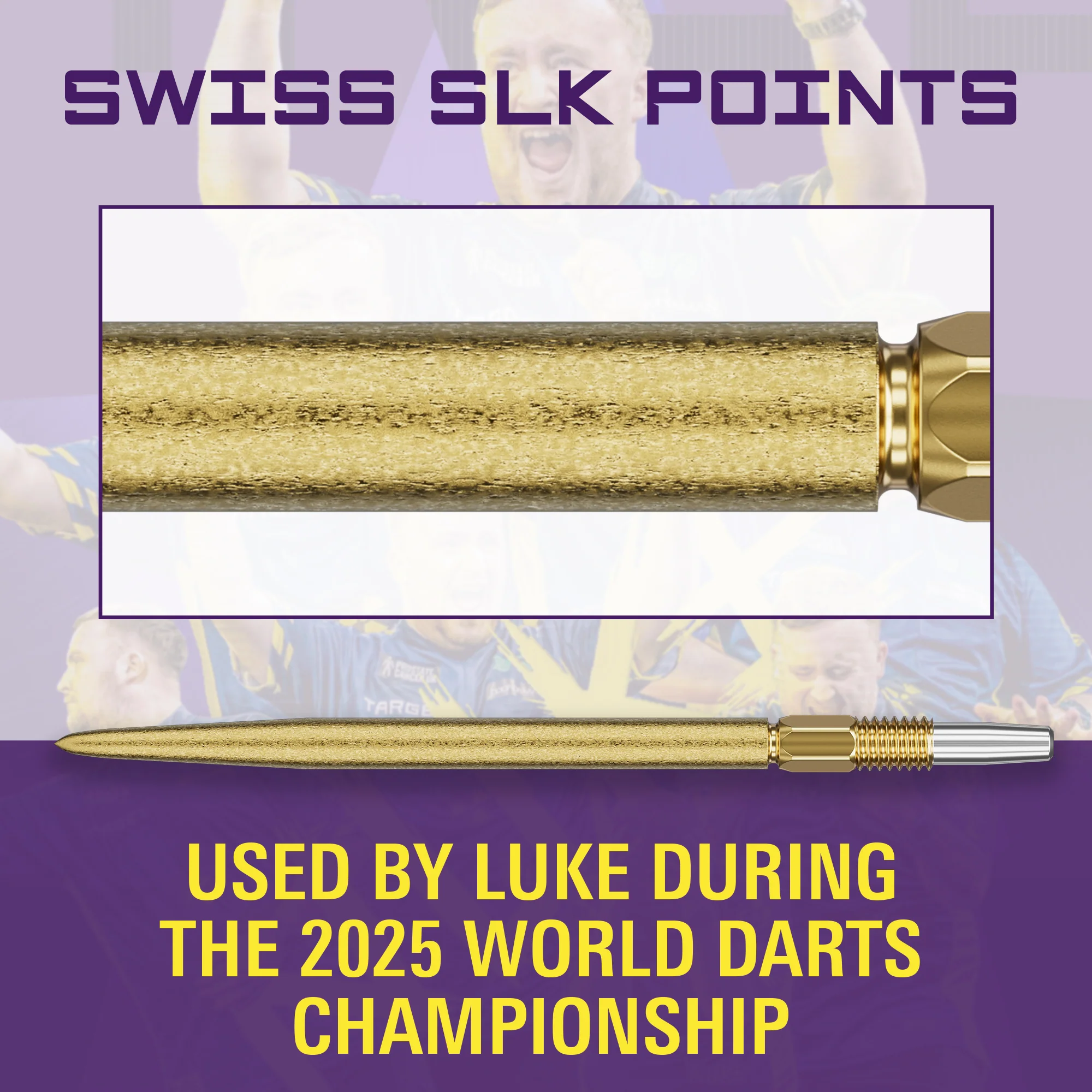 Luke Littler World Champion 2025 Edition 90% Tungsten - Swiss Point Steel Tip Darts - Image 6