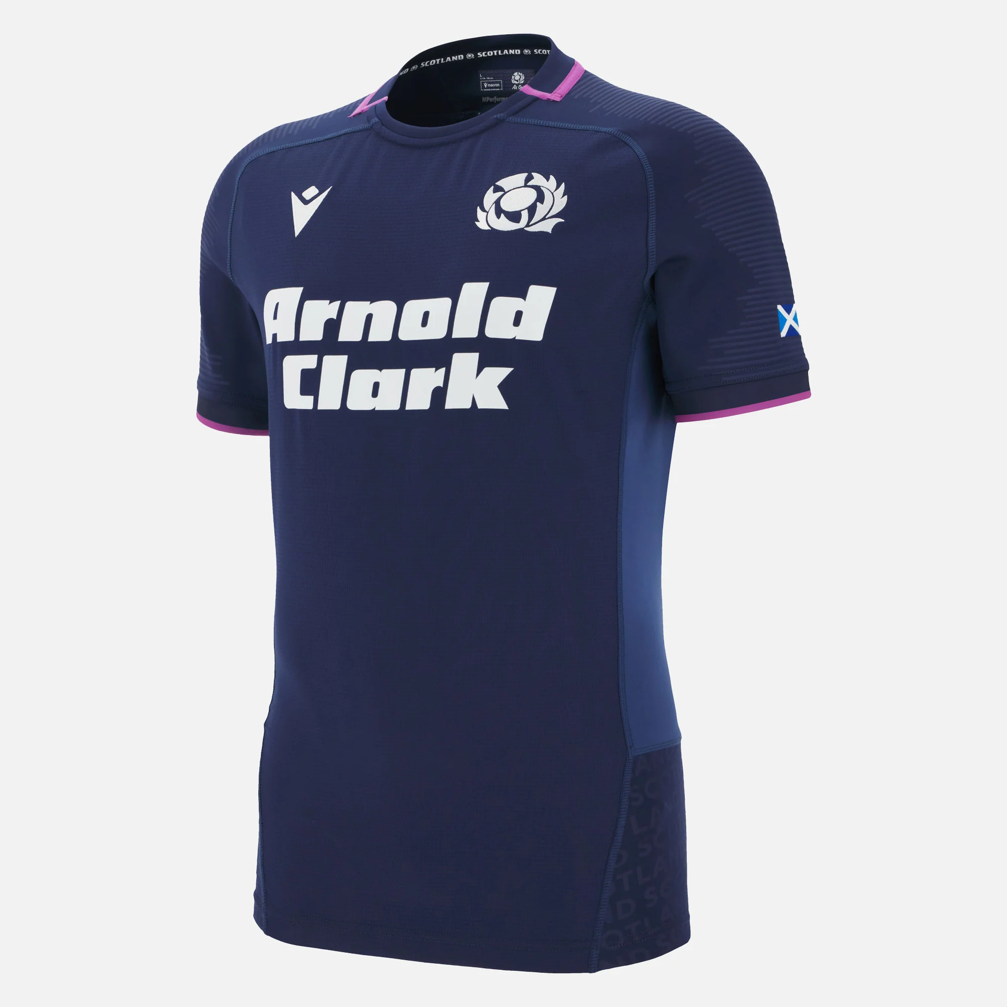 Scotland 25/26 Home Slim Fit Rugby Shirt - Image 2