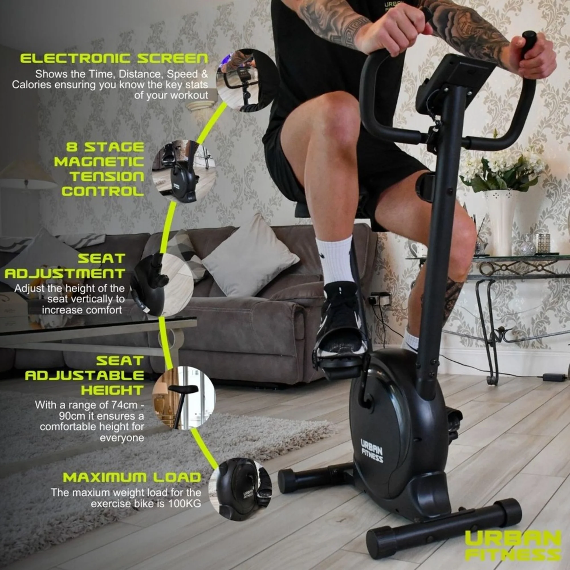 Magnetic Exercise Bike - Image 6