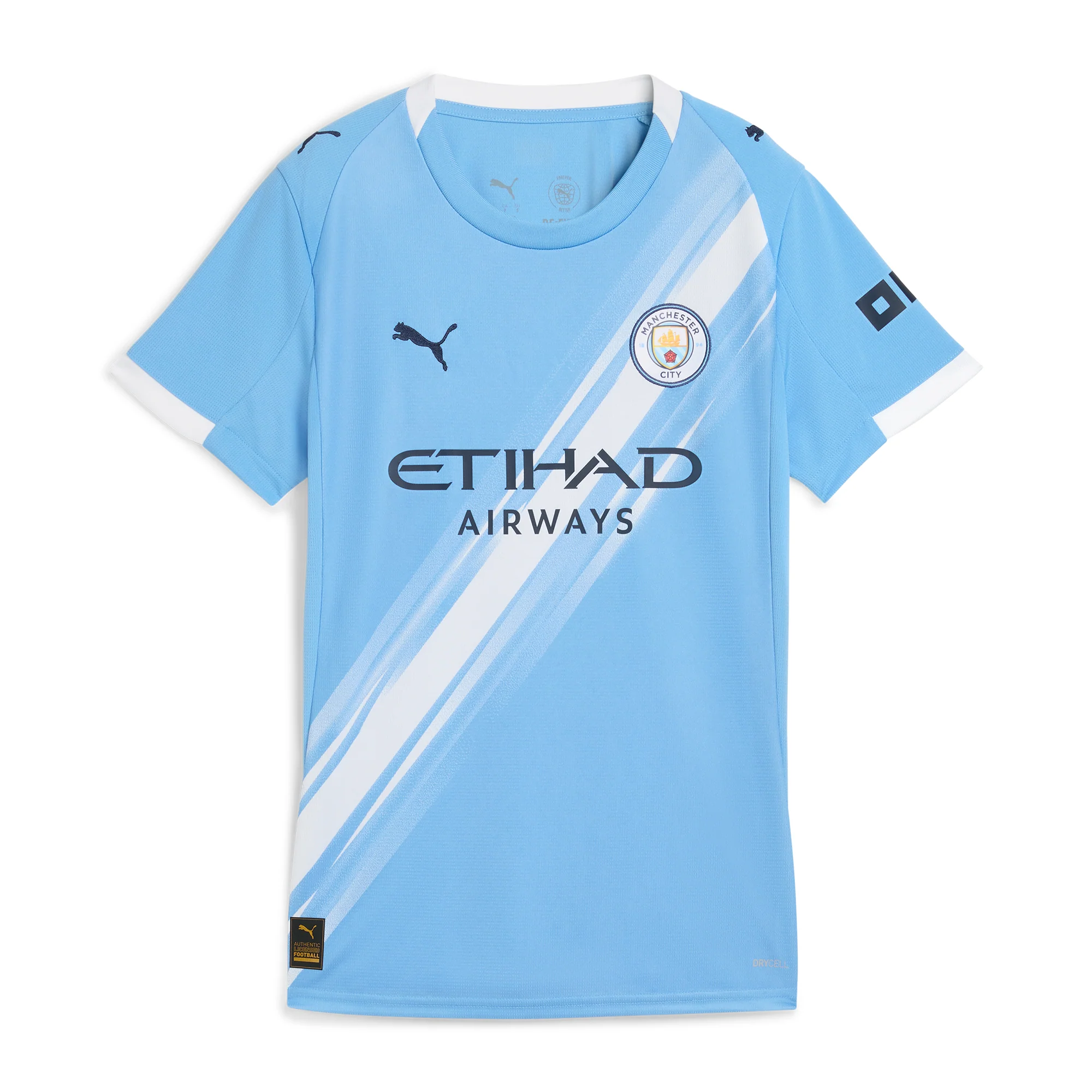 Man City 25/26 Home Football Shirt Womens - Image 5