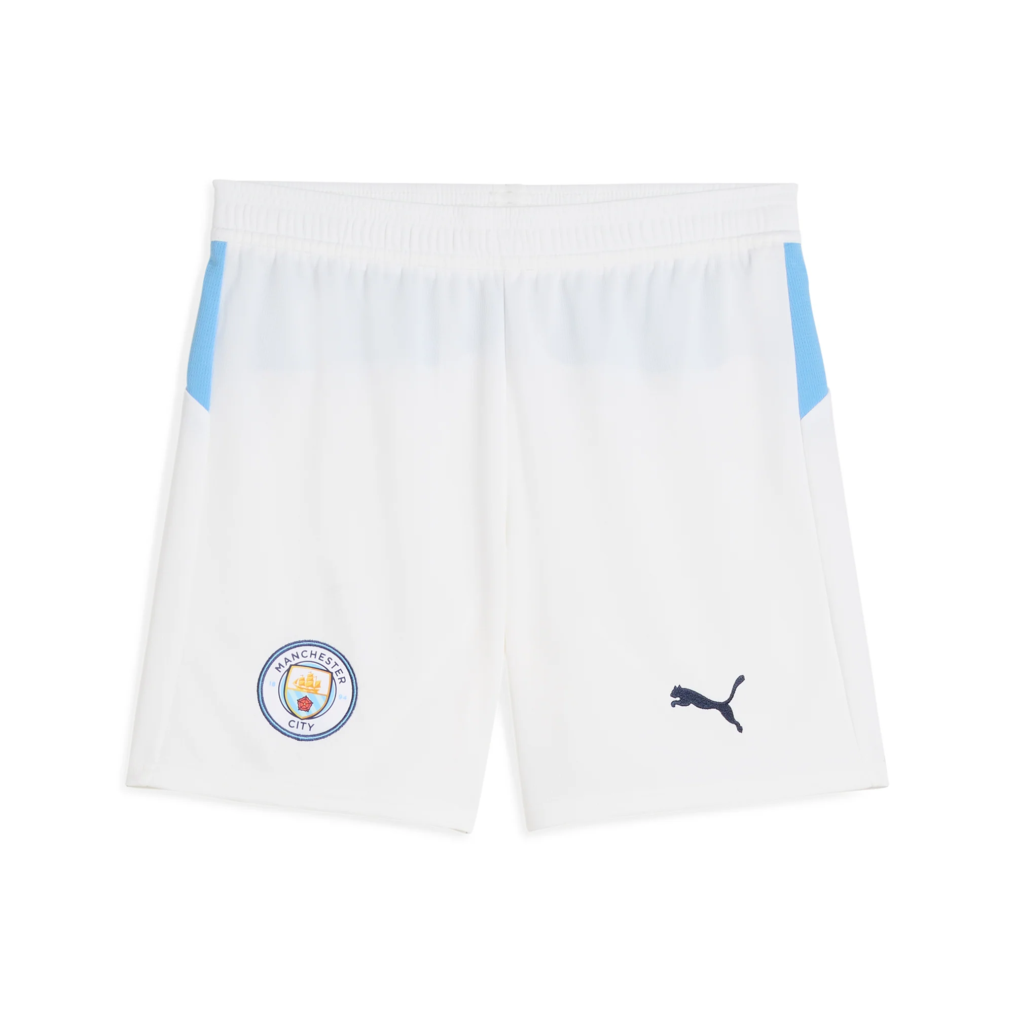 Man City 25/26 Home Football Shorts Jnr - Image 7