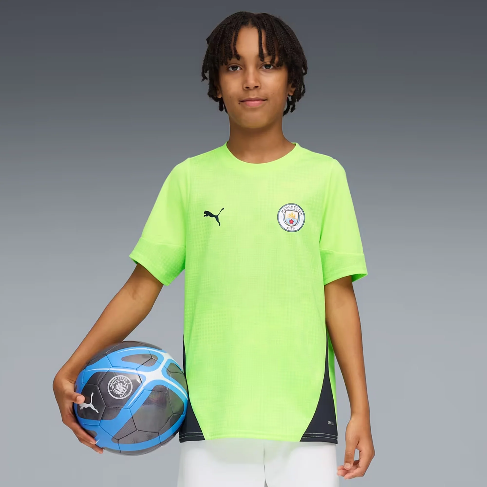 Man City 25/26 Training Football Jersey Jnr - Image 3