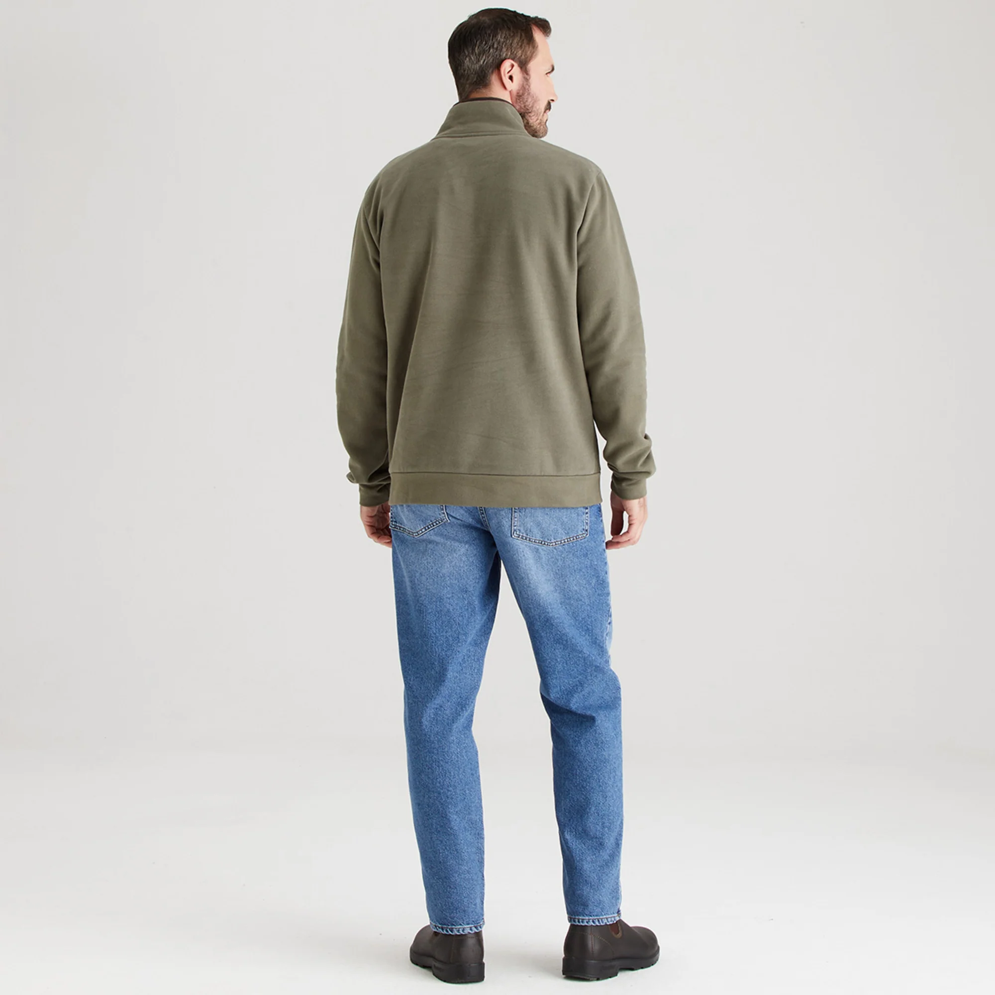 Men's Brancaster 1/4 Zip Top - Image 6