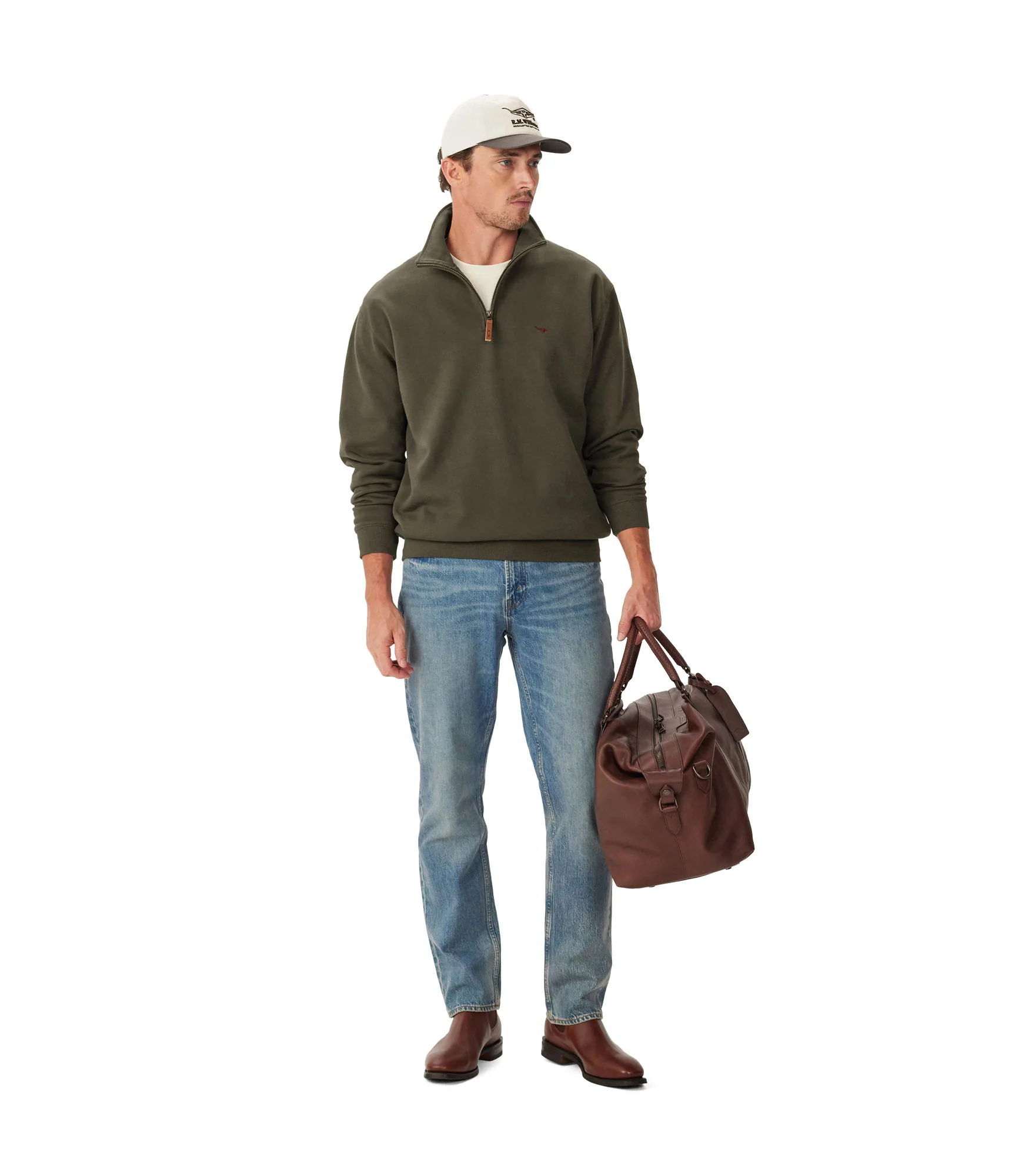 Mulyungarie 1/4 Zip Sweatshirt - Image 4
