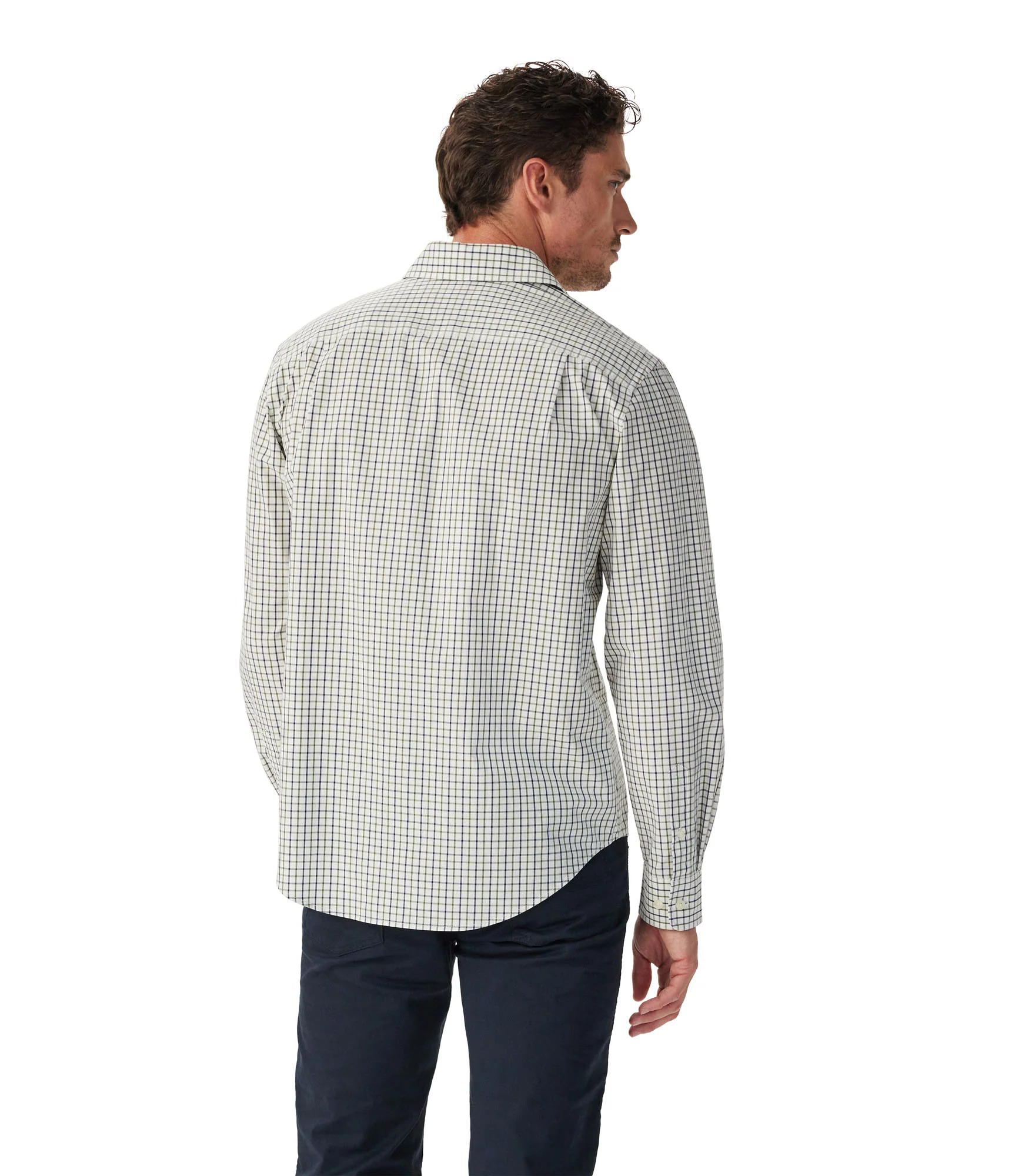 Newland Poplin Check Shirt - Image 3