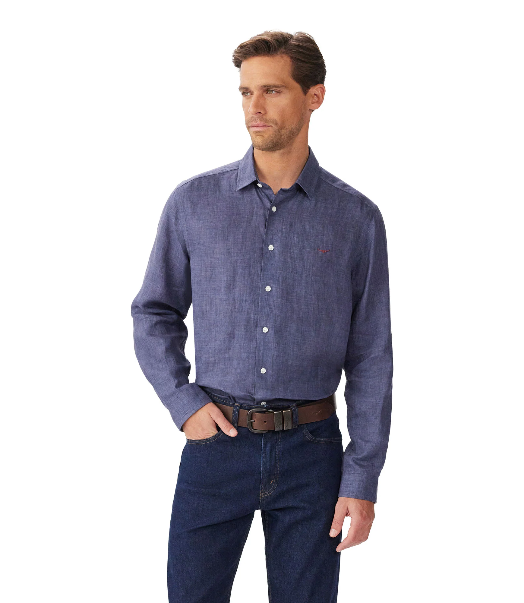 Newman Classic Linen Shirt - Image 5