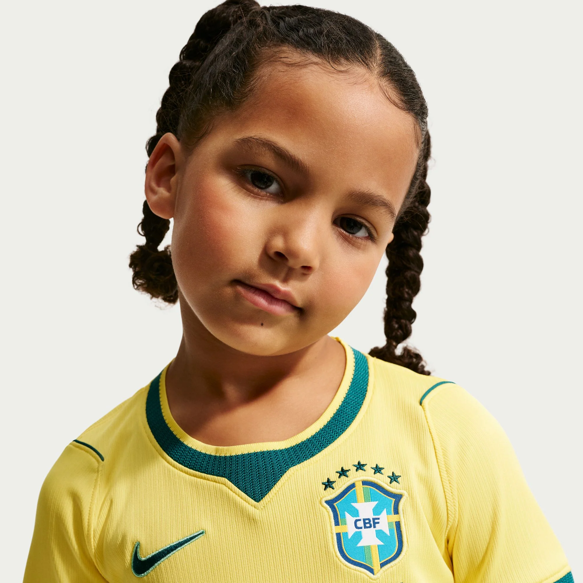 Brazil 26 Home Football Mini Kit - Image 4