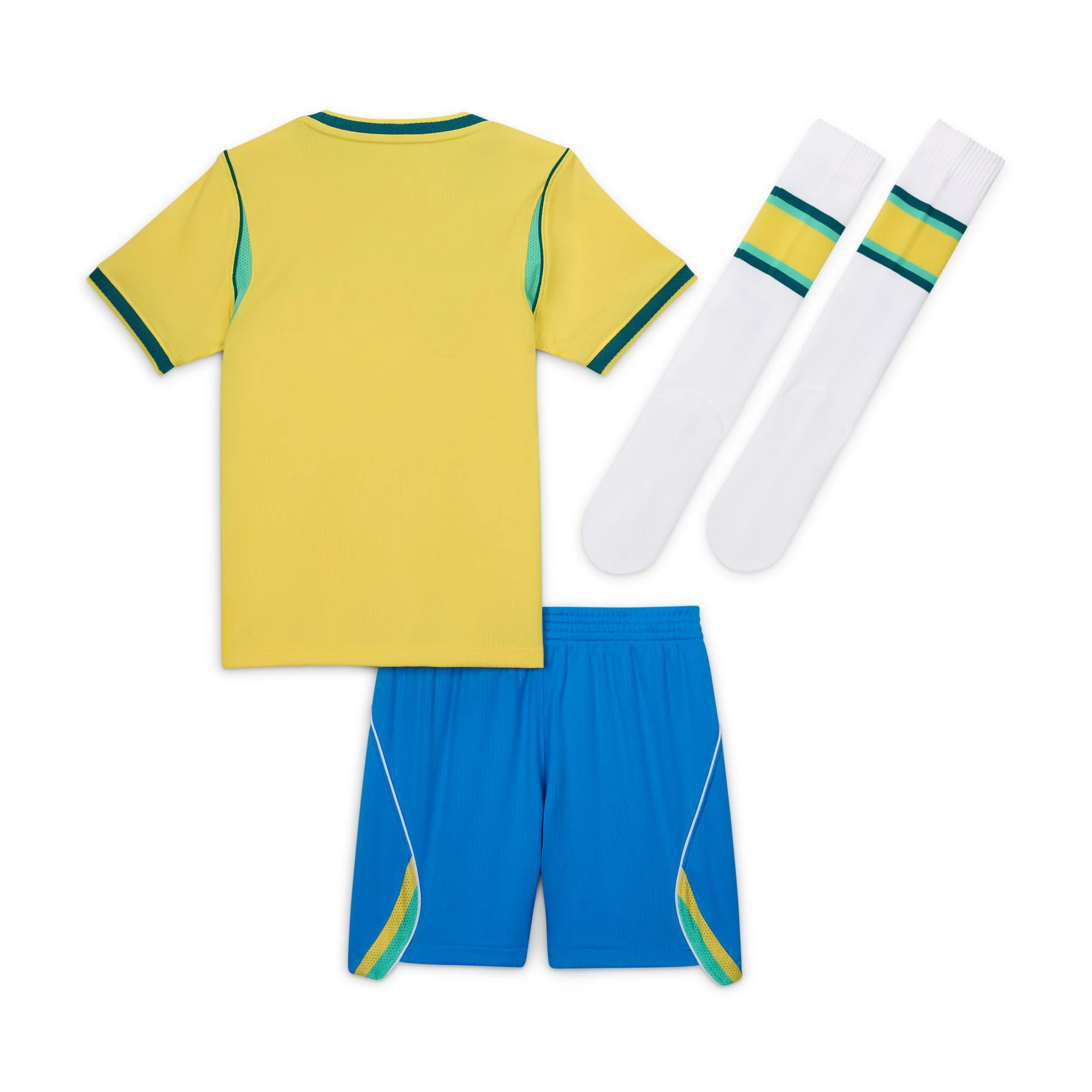 Brazil 26 Home Football Mini Kit - Image 8