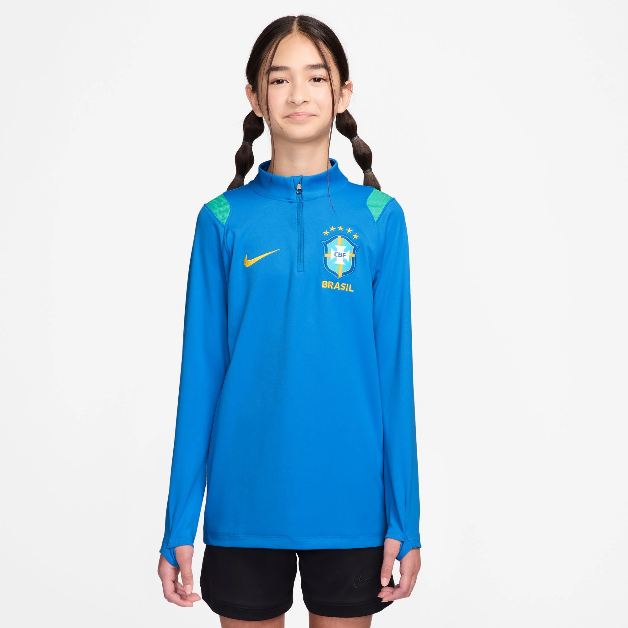 Brazil Academy Pro Dri-Fit Drill Top Jnr - Image 2