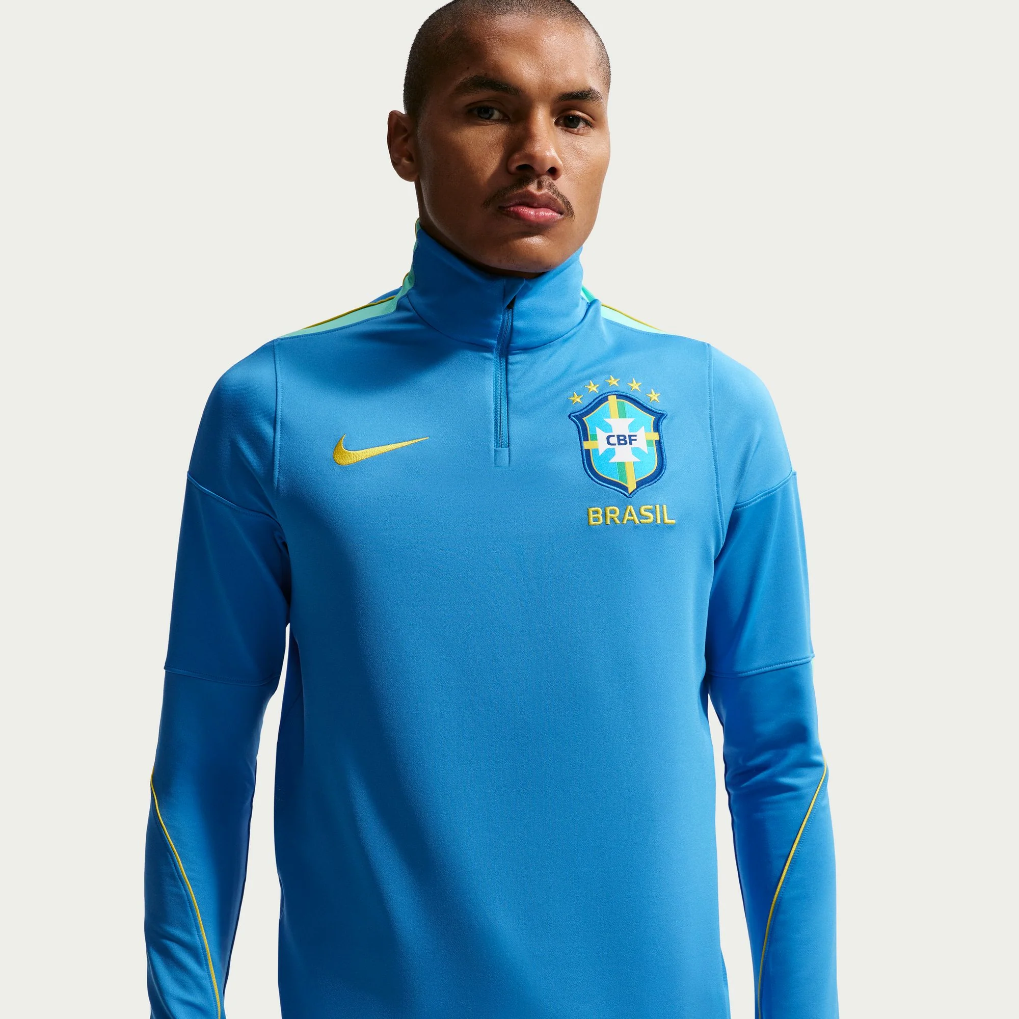 Brazil Strike Dri-Fit Drill Top
