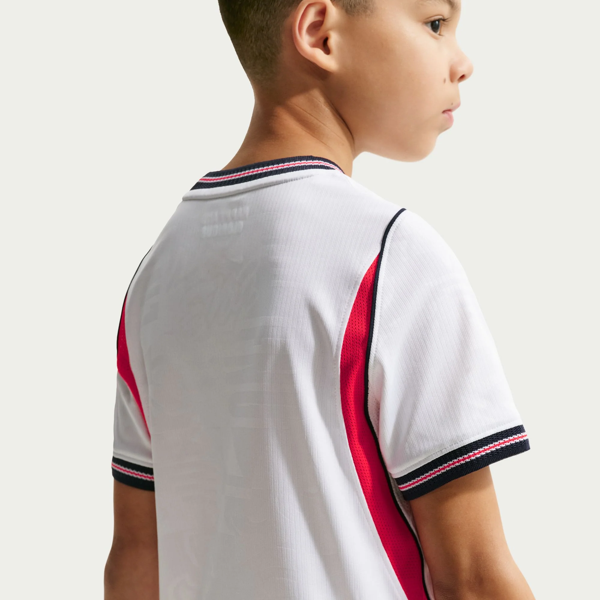England 26 Home Football Shirt Jnr - Image 6