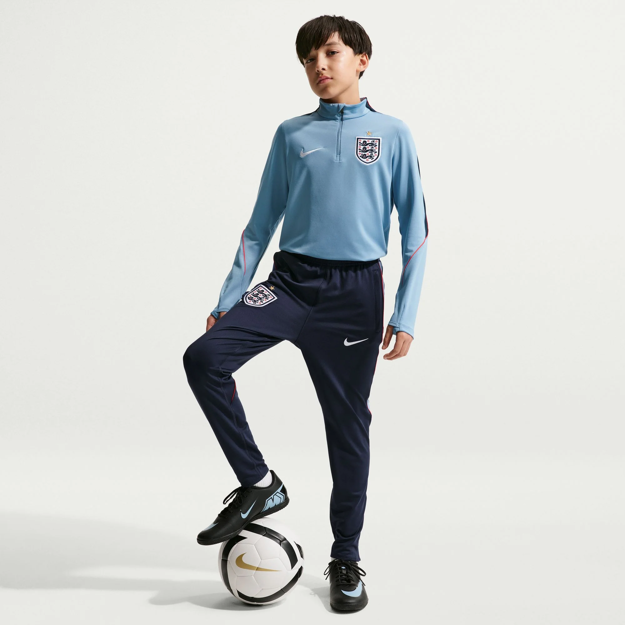 England Strike Dri-Fit Drill Top Jnr - Image 4