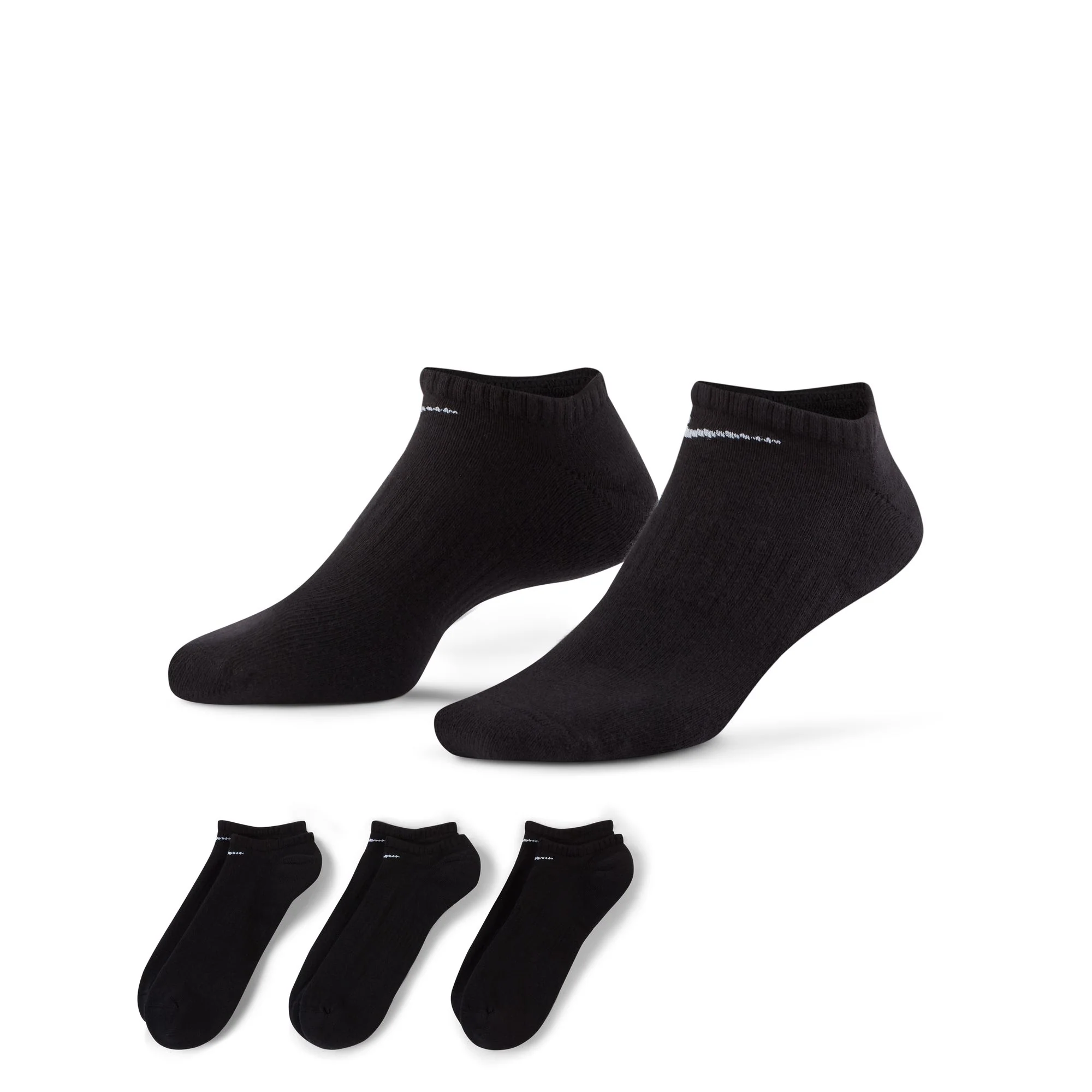 Everyday Cushioned No-Show Socks (3 Pairs)