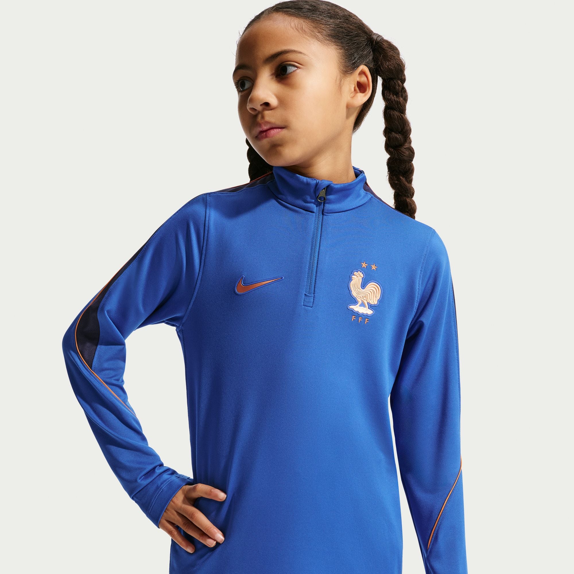 France Strike Dri-Fit Drill Top Jnr