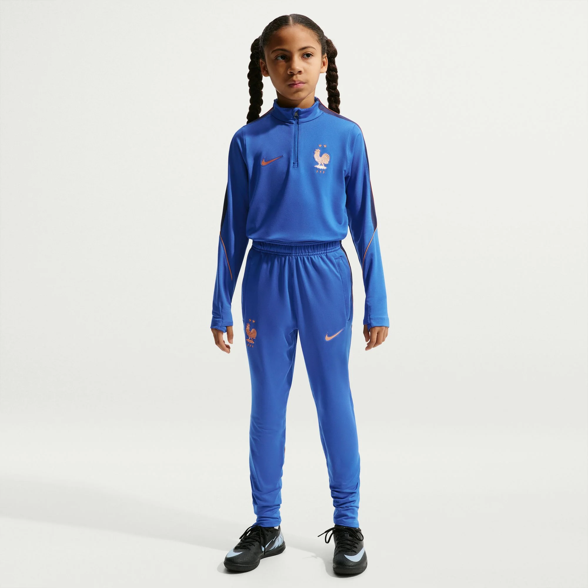 France Strike Dri-Fit Drill Top Jnr - Image 2