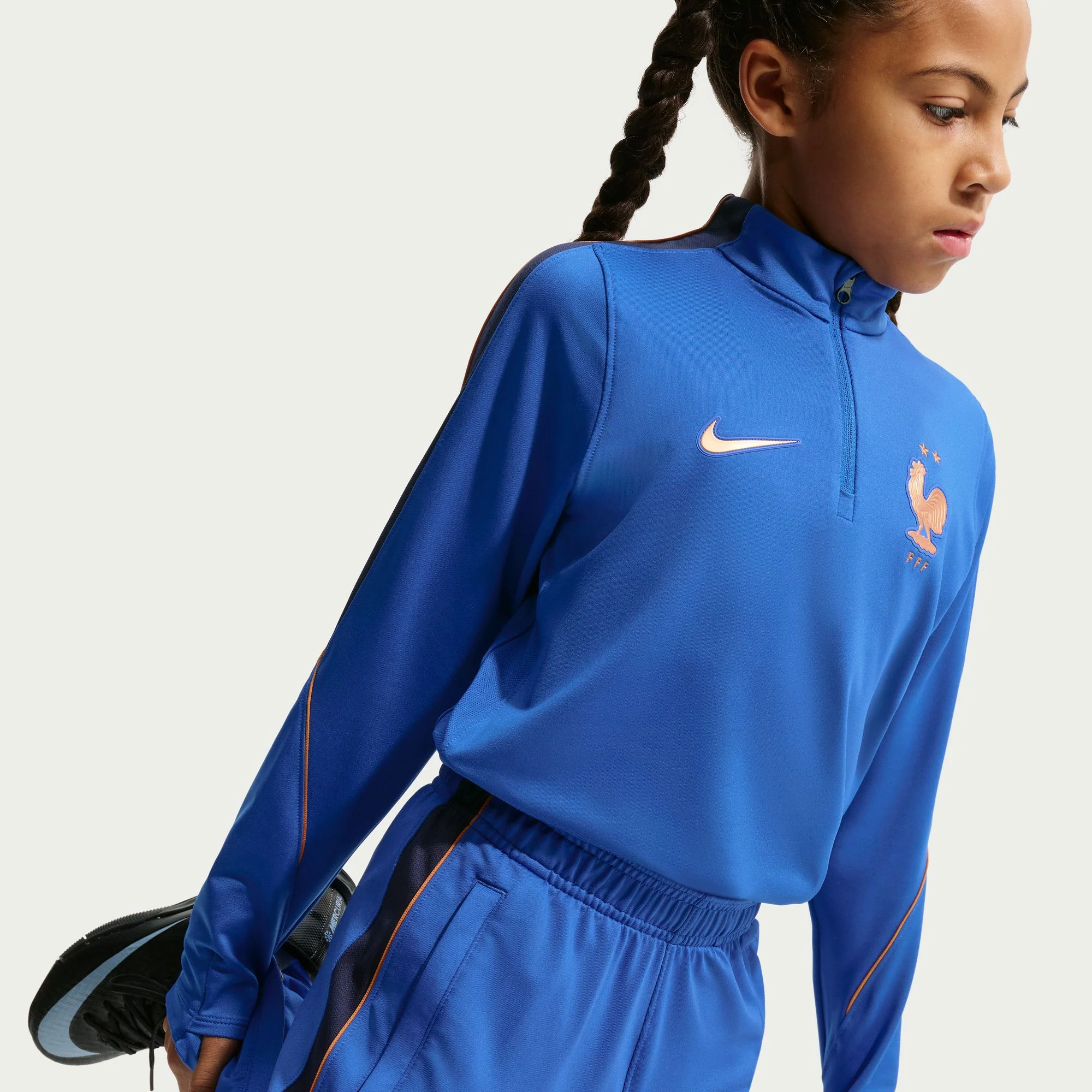 France Strike Dri-Fit Drill Top Jnr - Image 4