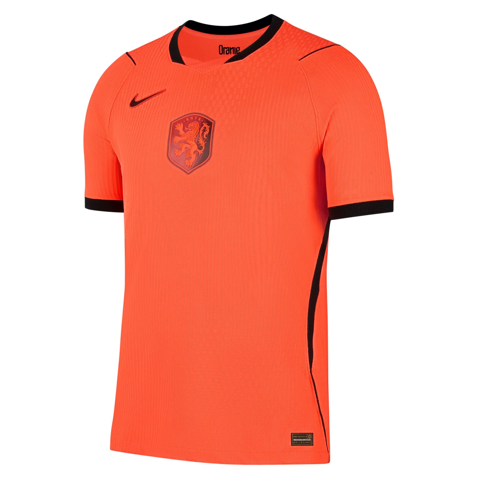 Holland 26 Home Aero-Fit Authentic Football Shirt - Image 7