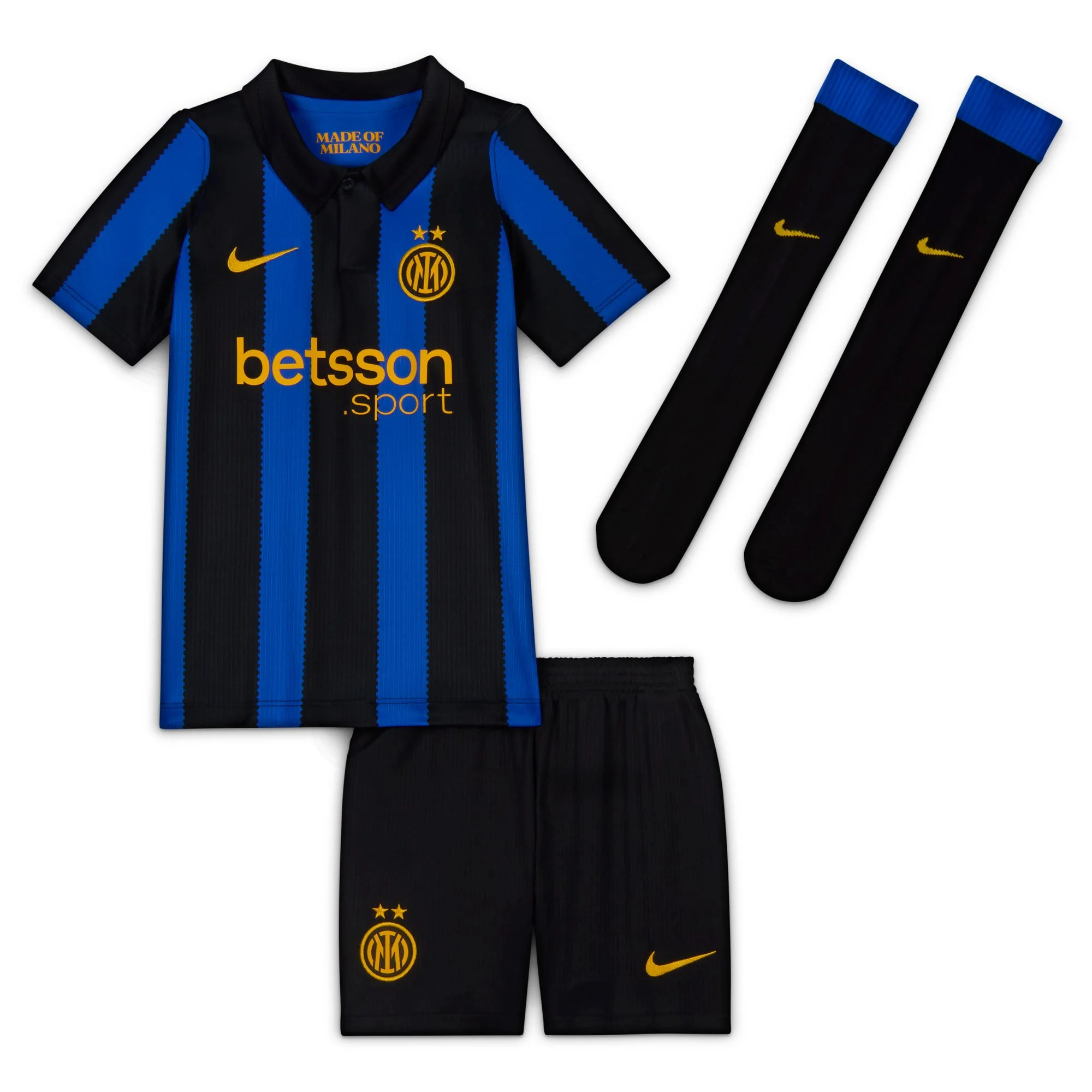 Inter Milan 26/27 Home Little Kids Football Kit - Image 11
